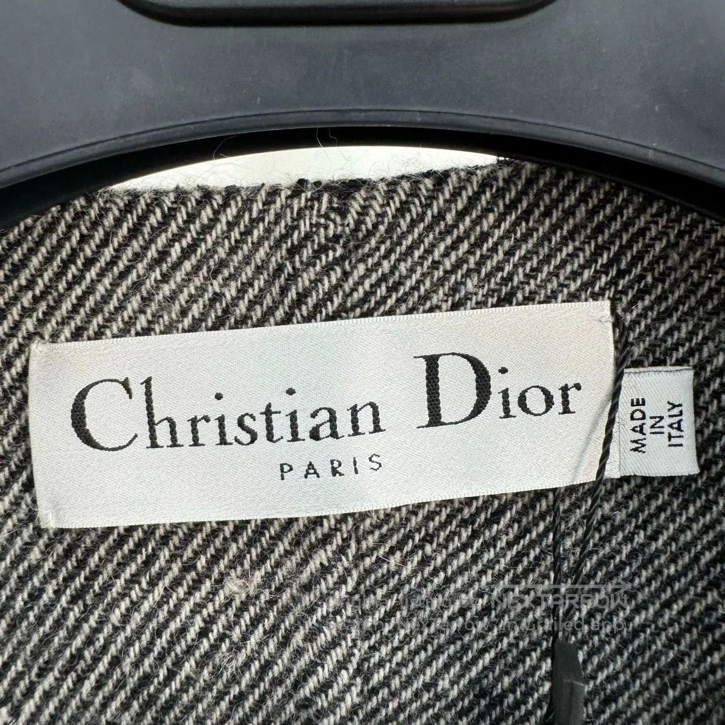 Dior gray double-breasted tweed knit jacket. Size US S / EU 44-46 / 1 - 5 Thumbnail