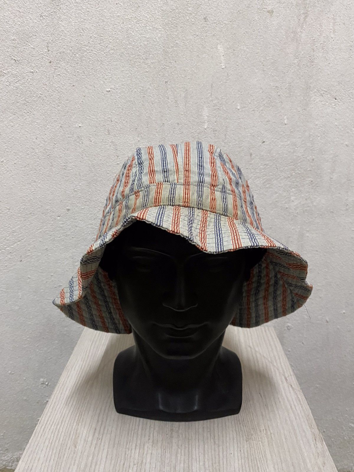 Japanese Brand Japanese Brand Shamrock Stripe Design Bucket Hat Size ONE SIZE - 2 Thumbnail