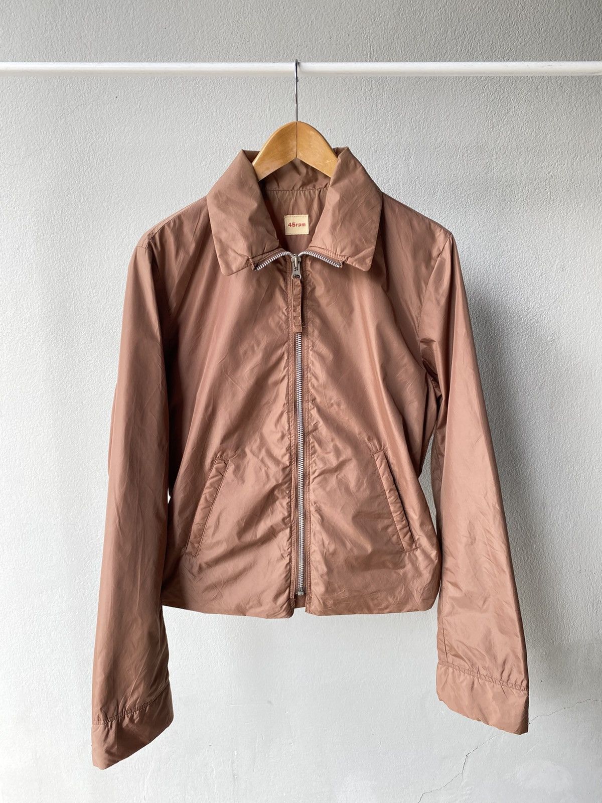 45rpm 45rpm Brown jacket with center zip Size M / US 6-8 / IT 42-44 - 1 Thumbnail