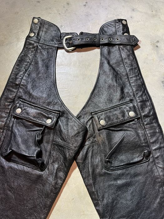 Harley Davidson Vintage Harley Davidson Leather Chaps Grailed