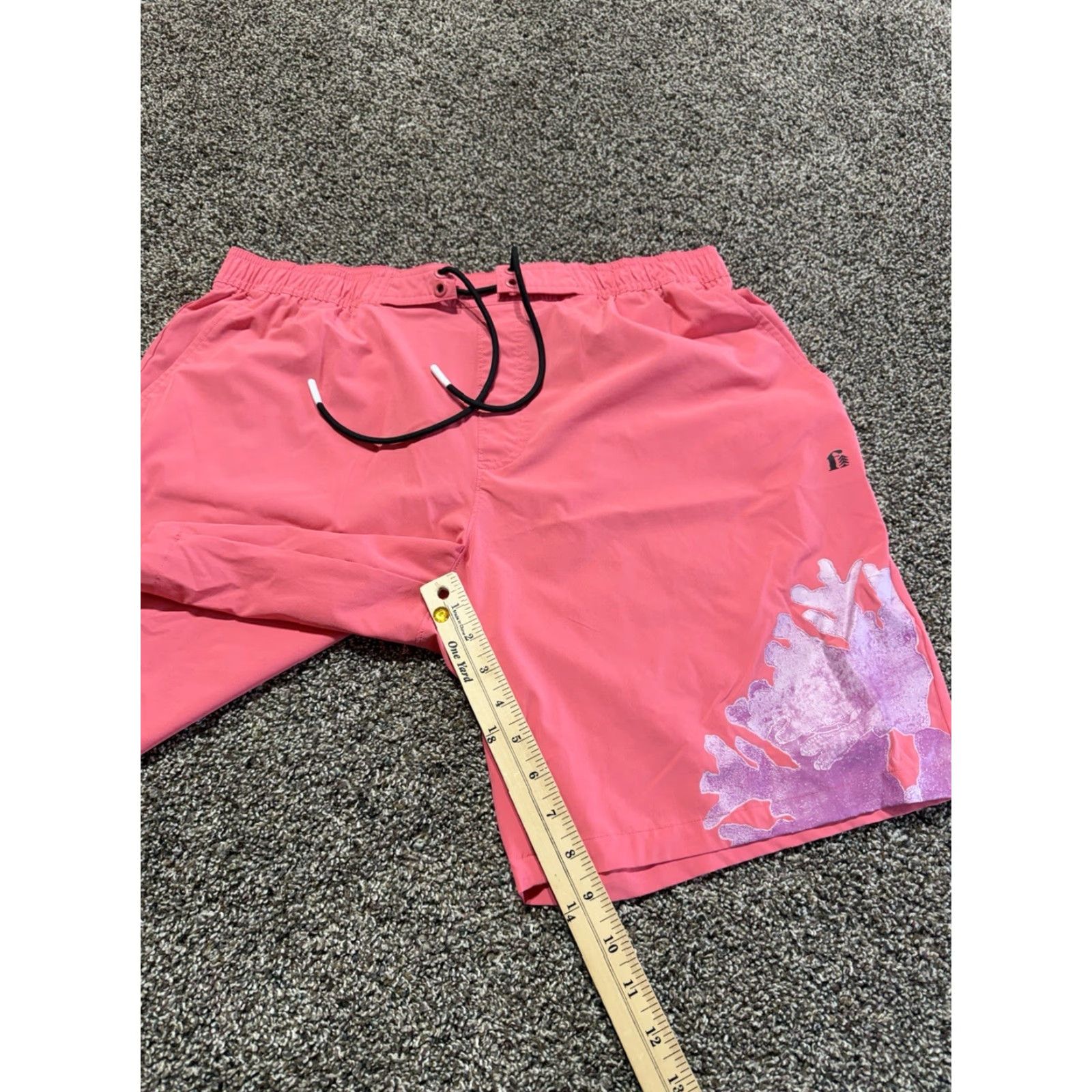 Bonobos Bonobos Board Shorts Mens Large Pink Neon Floral Swim Trunks 9 Inch Inseam Size US 33 - 5 Thumbnail