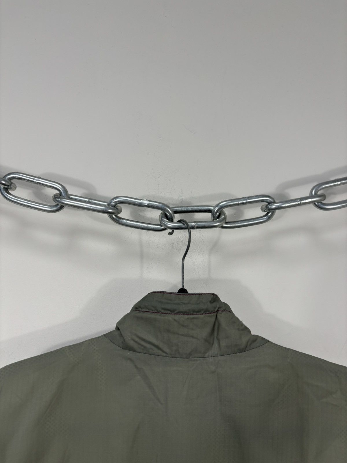 Nike Vintage Nike Y2K Big Back Logo 1/4 Zip Nylon Anorak Jacket Size US L / EU 52-54 / 3 - 16 Thumbnail