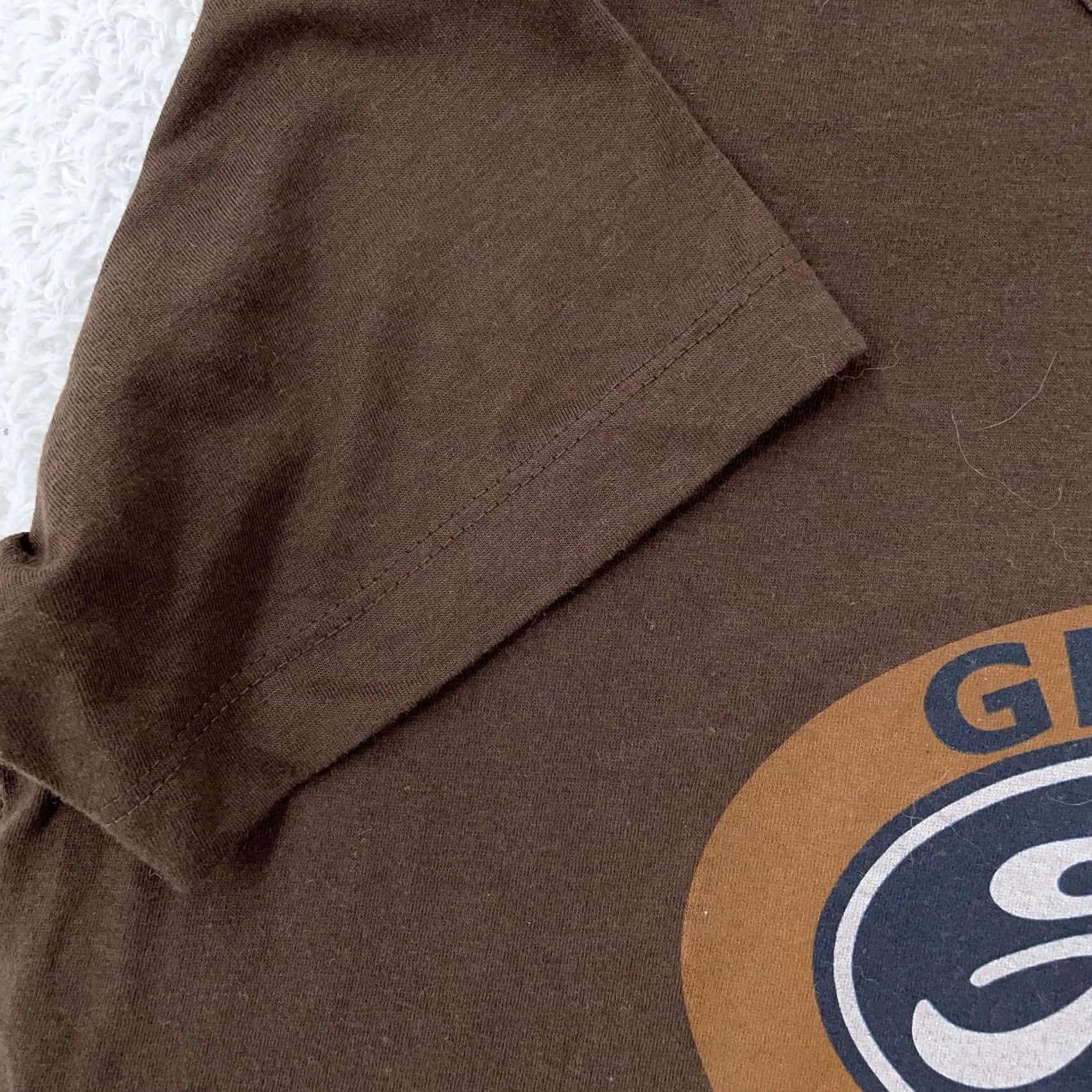 Vintage Vtg Ford Genuine Parts T-Shirt Small Brown Truck Car Racing Tee Logo Mighty Fine Size US S / EU 44-46 / 1 - 3 Thumbnail