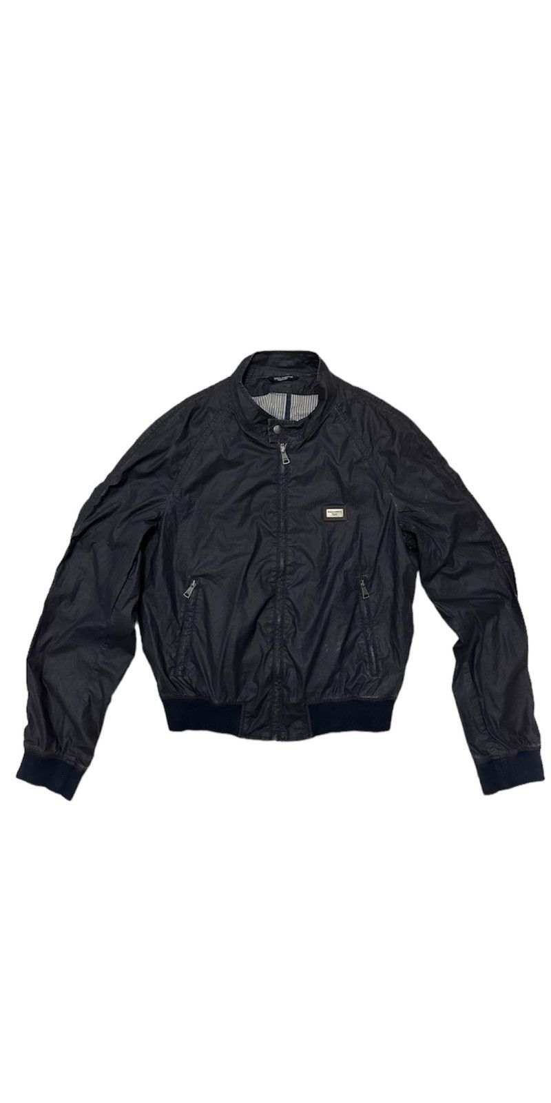 Dolce & Gabbana VTG Distress Dolce & Gabbana Logo Plaque Jacket Size US M / EU 48-50 / 2 - 1 Thumbnail