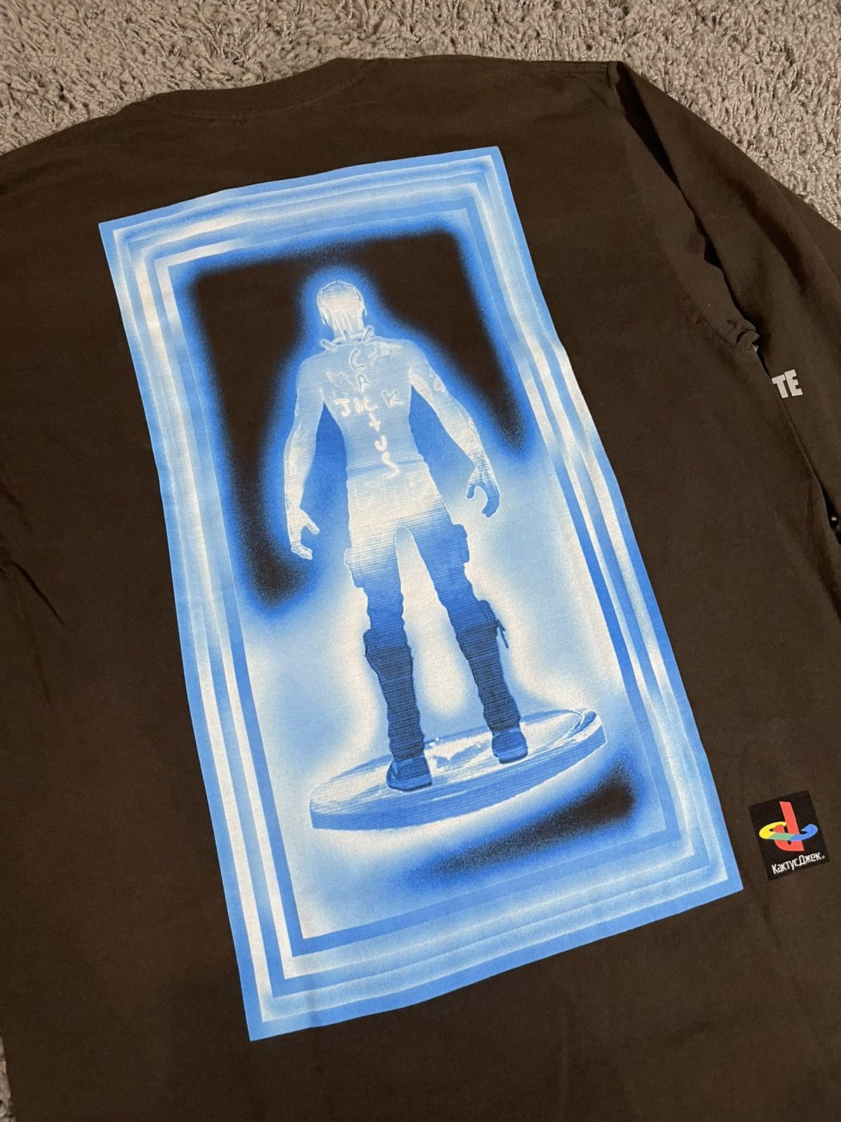 Playstation × Travis Scott 2020SS Travis Scott x Fortnite T-3500 Beam L/S Tee Brown Size US M / EU 48-50 / 2 - 8 Thumbnail