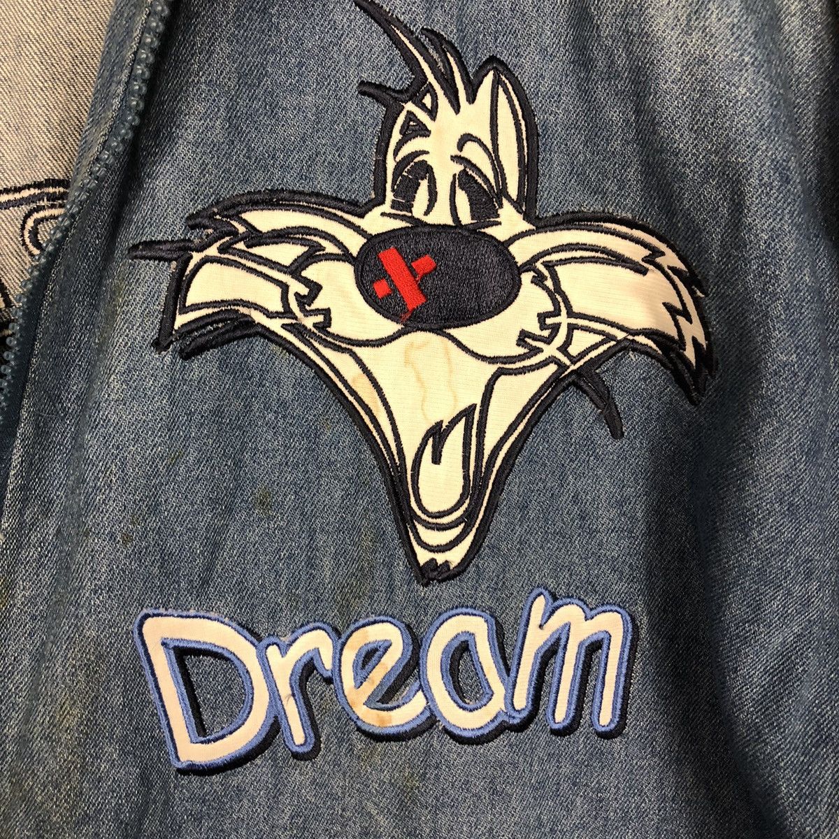 Cartoon Network 📌Vintage Zipper Denim Jacket New York Club Cartoon Big Logo Size US M / EU 48-50 / 2 - 19 Thumbnail