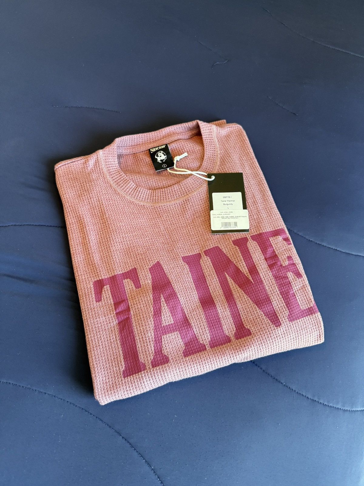 Sinclair Global Sinclair Global Mens Burgundy Thermal Taine LS Size L Large Size US L / EU 52-54 / 3 - 3 Thumbnail