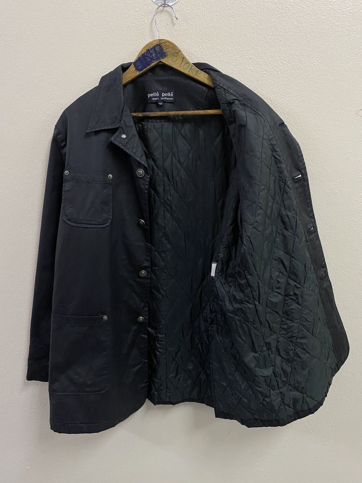 Marc Buchanan Vtg Pellé Pellé Marc Buchanan Black Jacket Size US M / EU 48-50 / 2 - 3 Thumbnail