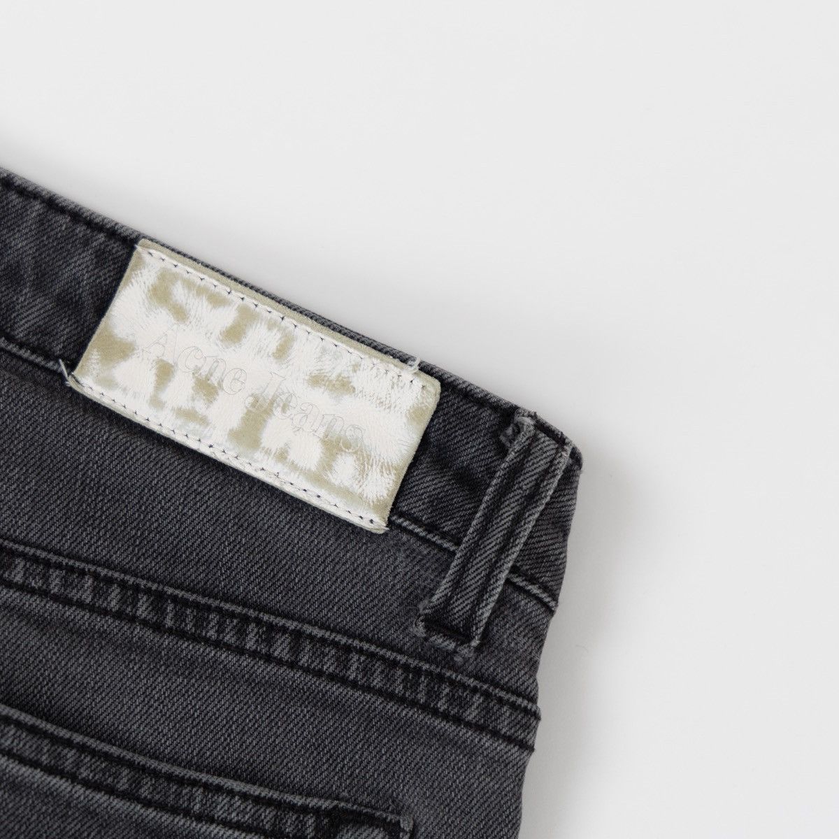Acne Studios Acne Jeans Womens Gray Vintage Denim Straight Slim Fit Size 27" / US 4 / IT 40 - 5 Thumbnail