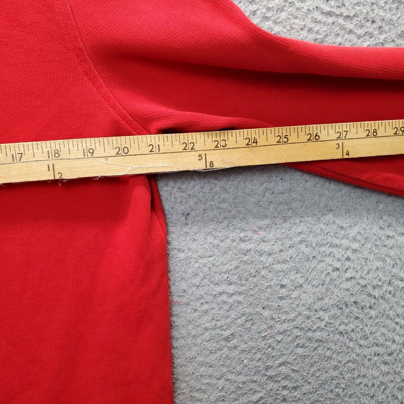 Tommy Hilfiger Tommy Hilfiger Mens Size M Red 1/4 Zip Sweatshirt Pullover Long Sleeve Cotton Mock Neck Shirt Size US M / EU 48-50 / 2 - 4 Thumbnail
