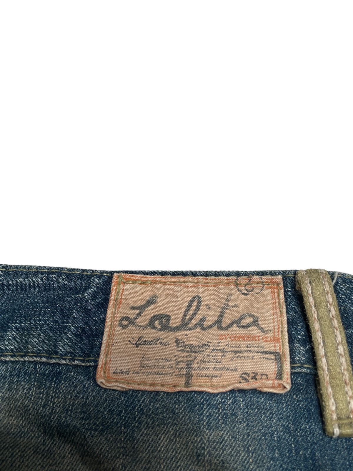 If Six Was Nine × Japanese Brand Very Rare Vintage Japanese Brand Lolita Flared Jeans 1990s Size US 32 / EU 48 - 11 Thumbnail