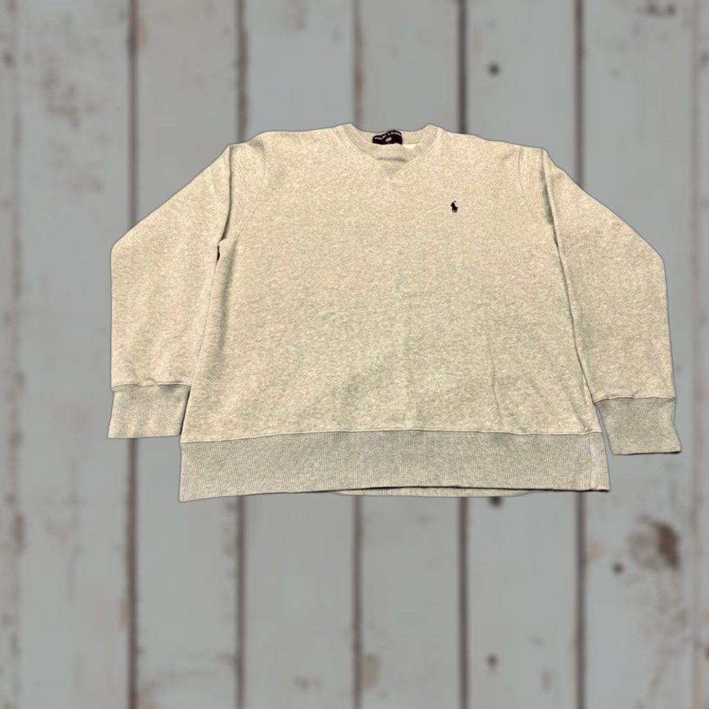 Polo Ralph Lauren Polo Ralph Lauren Sweatshirt Mens Large Gray Heather Navy Pony Crewneck Pullover Size US L / EU 52-54 / 3 - 1 Thumbnail
