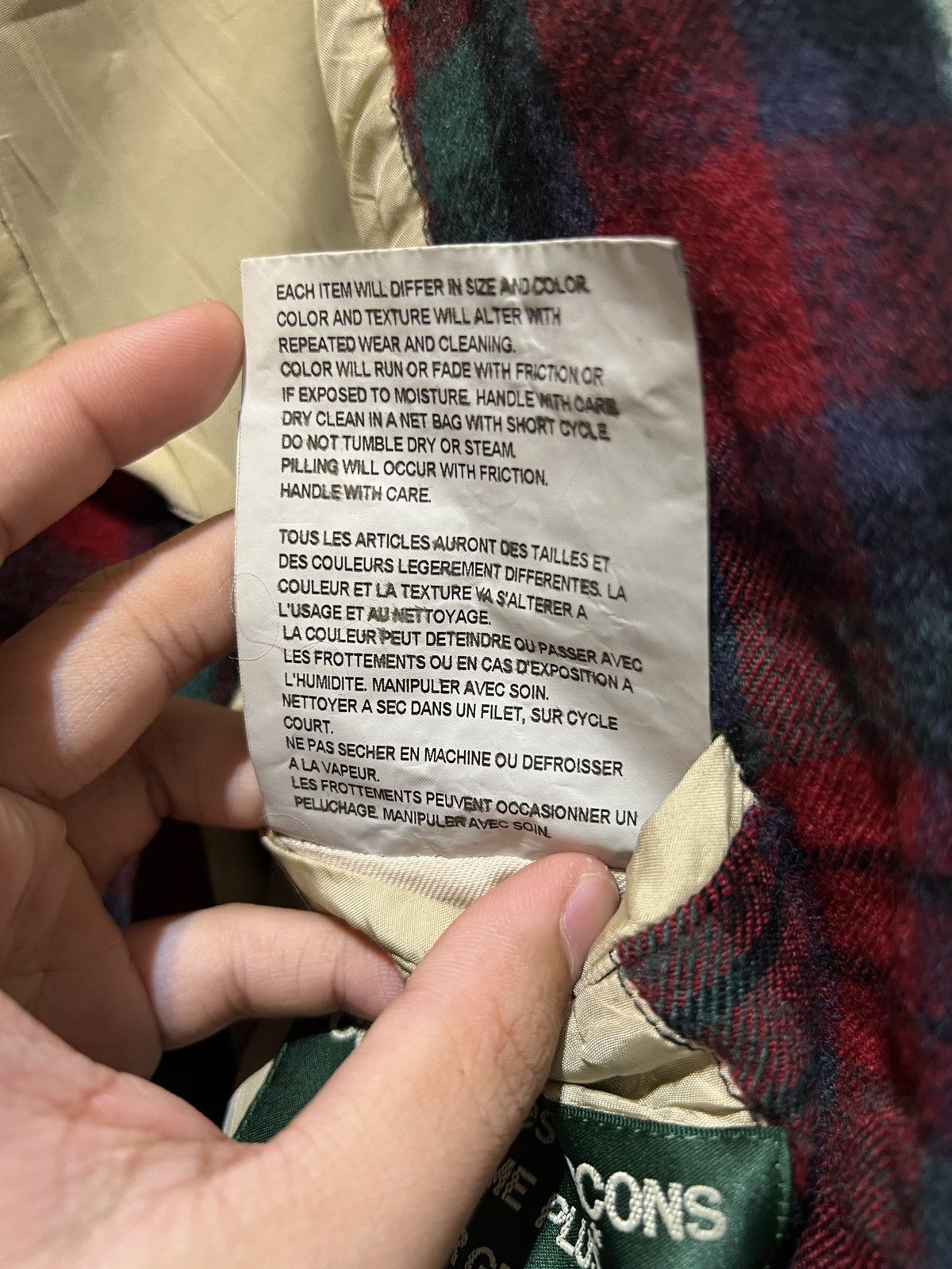 Comme des Garcons Homme Plus SS06 CDG Homme Plus Evergreen x Rolling Stones Tartan Jacket Size US M / EU 48-50 / 2 - 8 Thumbnail