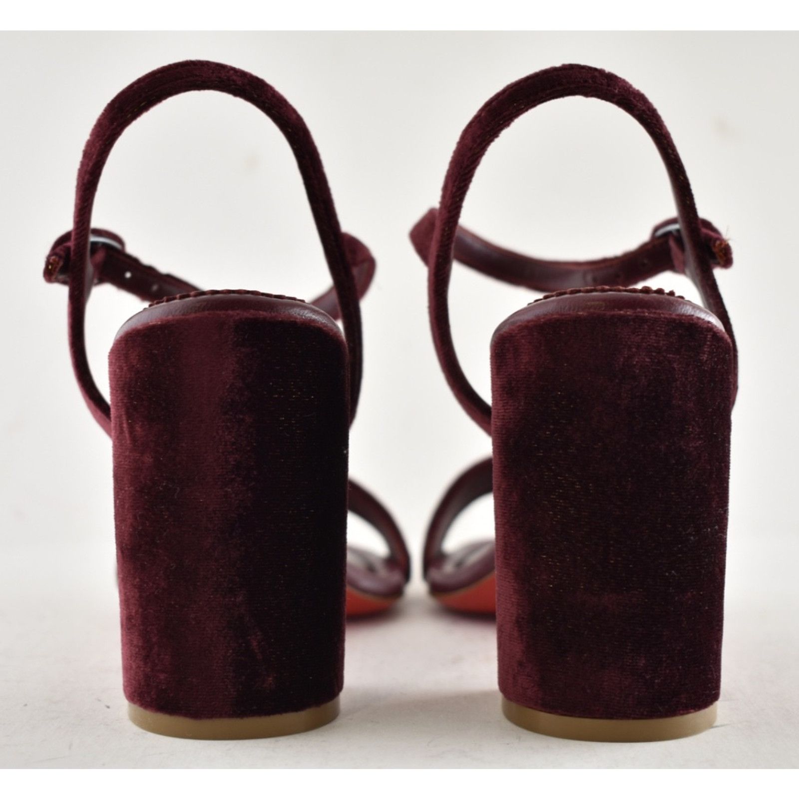 Christian Louboutin Christian Louboutin Miss Jane Sandal 85 Burgundy Red Size US 6.5 / IT 36.5 - 10 Thumbnail