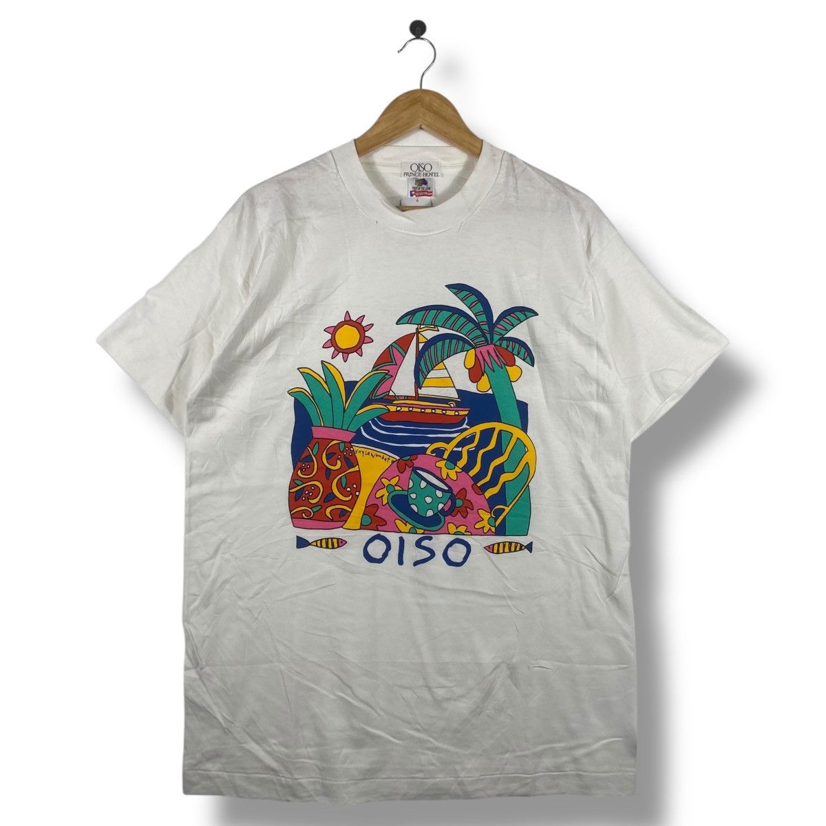 Vintage Bnwt Vintage 90's VIVA LA WOMBAT Australia Oiso ArtTee Shirt Size US L / EU 52-54 / 3 - 1 Thumbnail