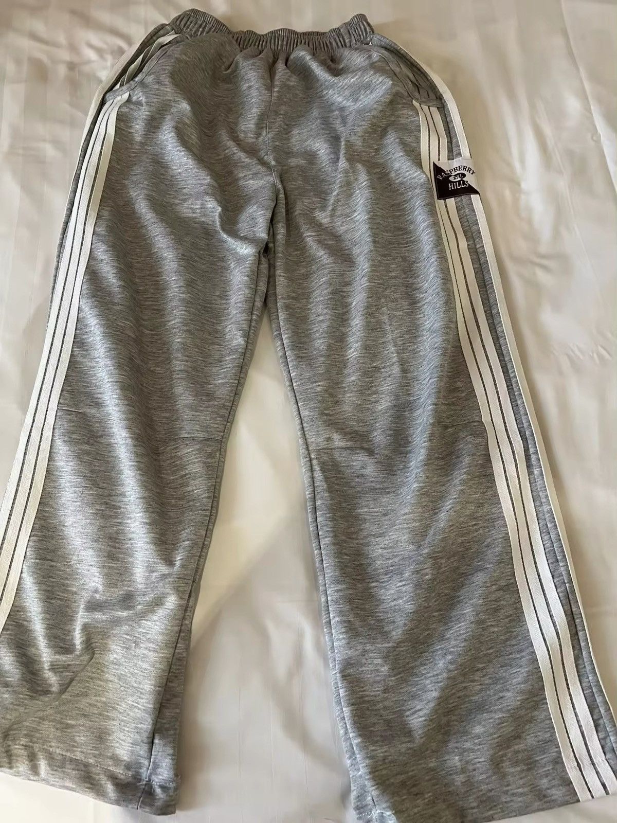 Japanese Brand × Vintage Retro Style Stripe Baggy Casual Pants Elastic Waist Size US 31 - 2 Thumbnail