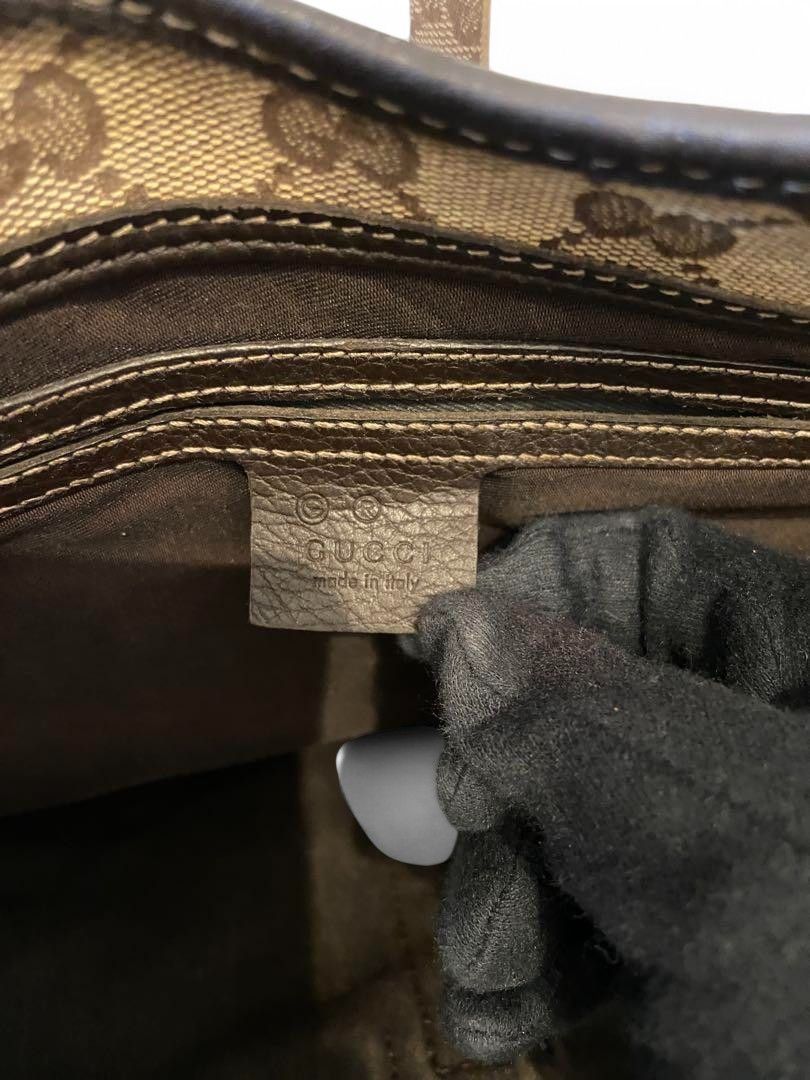 Gucci Gucci - Jackie One Shoulder Bag Brown Beige Monogram Size ONE SIZE - 5 Thumbnail