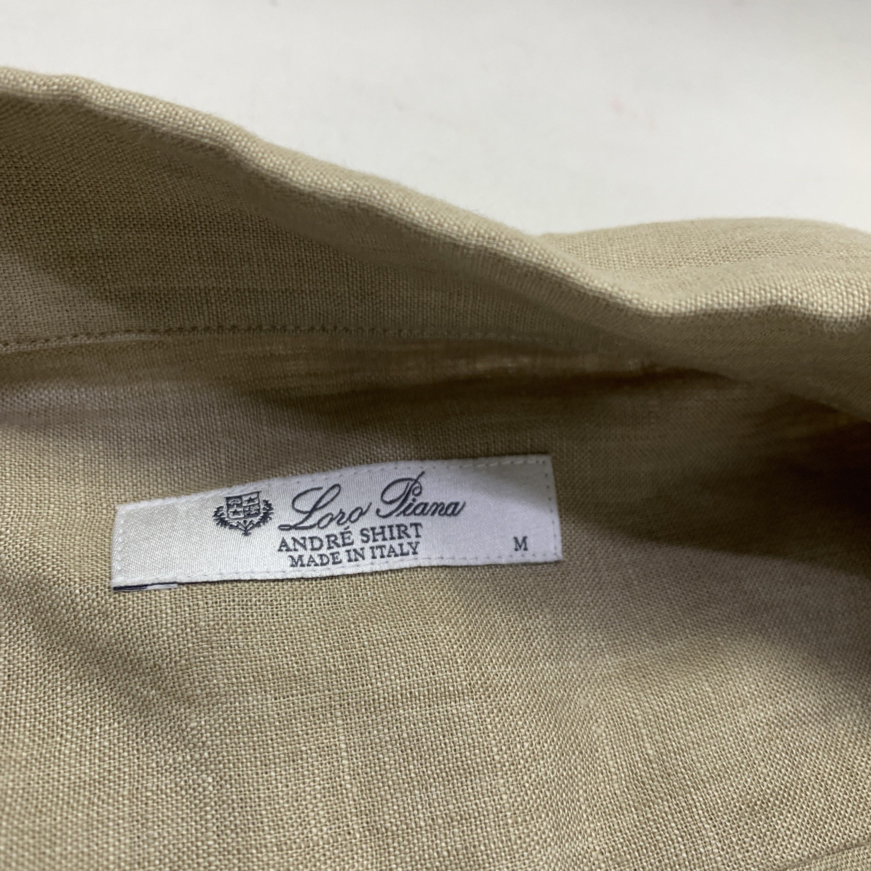 Loro Piana Loro Piana Linen Button Up Shirt Size M Size US M / EU 48-50 / 2 - 1 Thumbnail