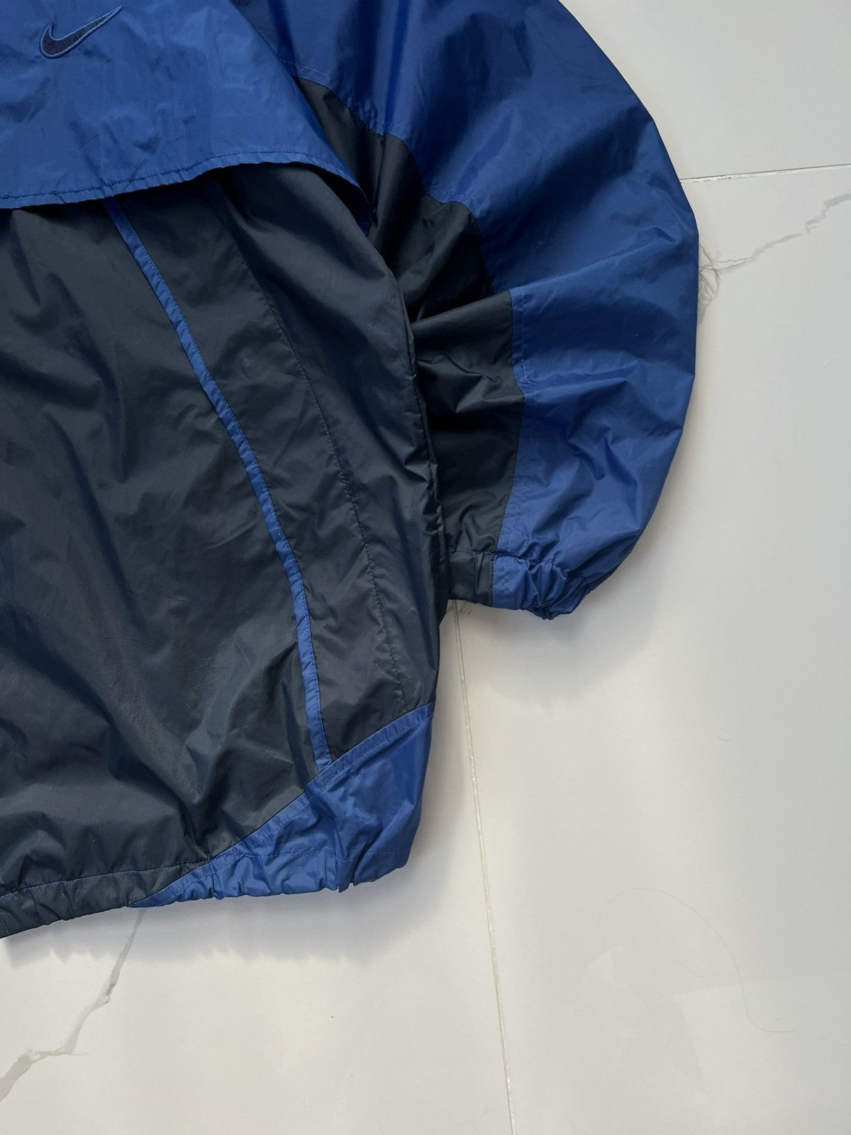 Nike × Vintage 90's NIKE RETRO RARE SWOOSH LOGO Y2K TRACK JACKET GORPCORE Size US M / EU 48-50 / 2 - 4 Thumbnail
