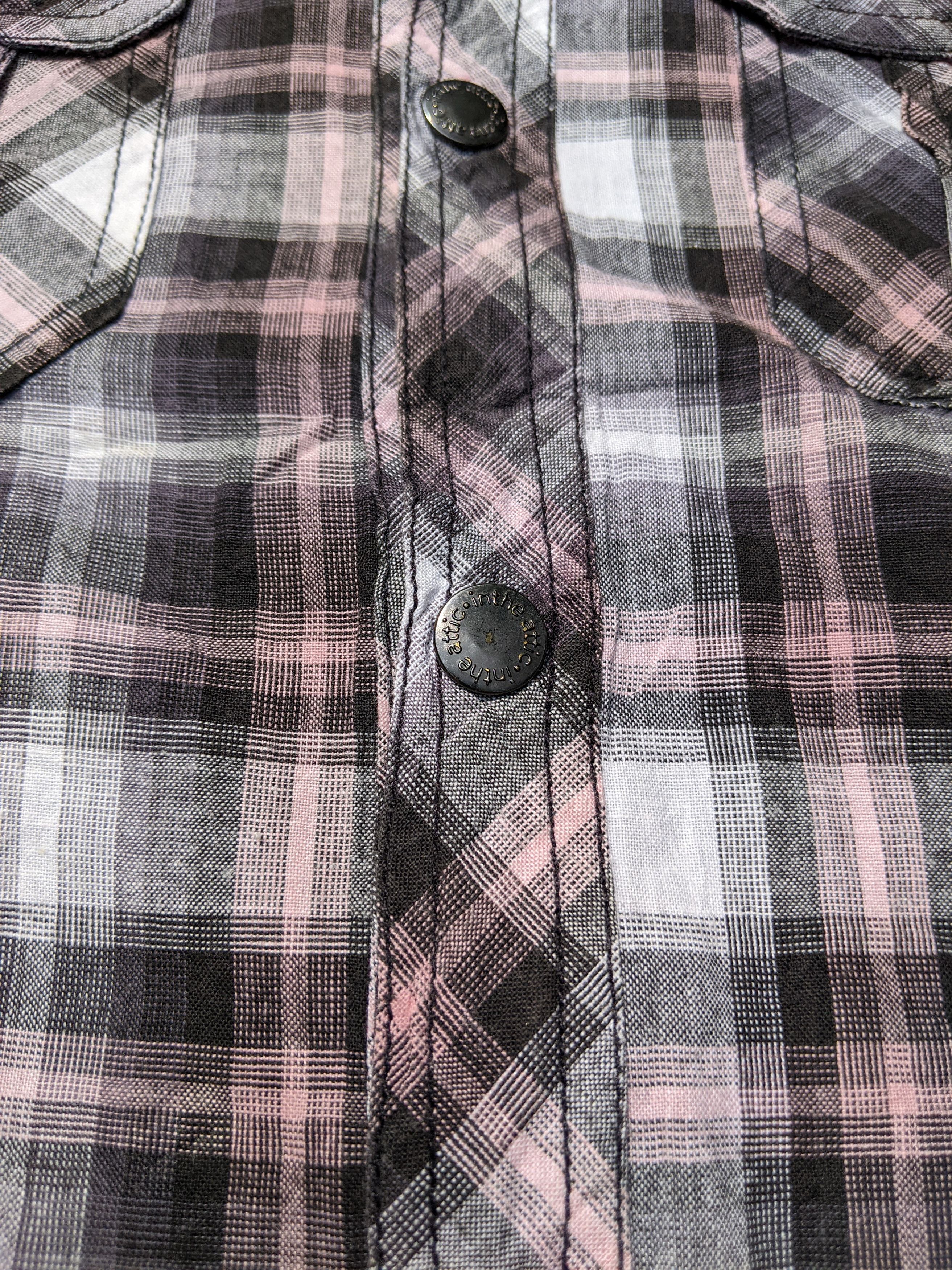 In The Attic Japanese Brand In The Attic Plaid Fireman Clasp Shirt Size US L / EU 52-54 / 3 - 10 Thumbnail