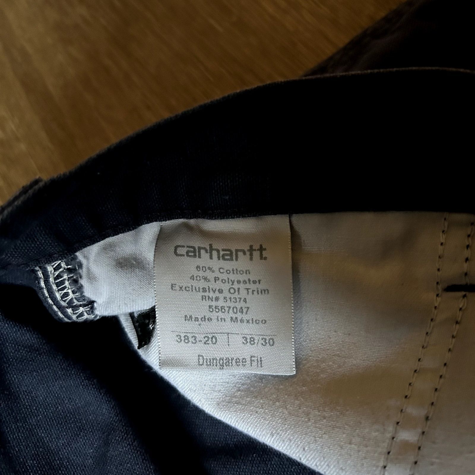 Carhartt Carhartt Pants Dungaree Fit Size US 38 / EU 54 - 3 Thumbnail