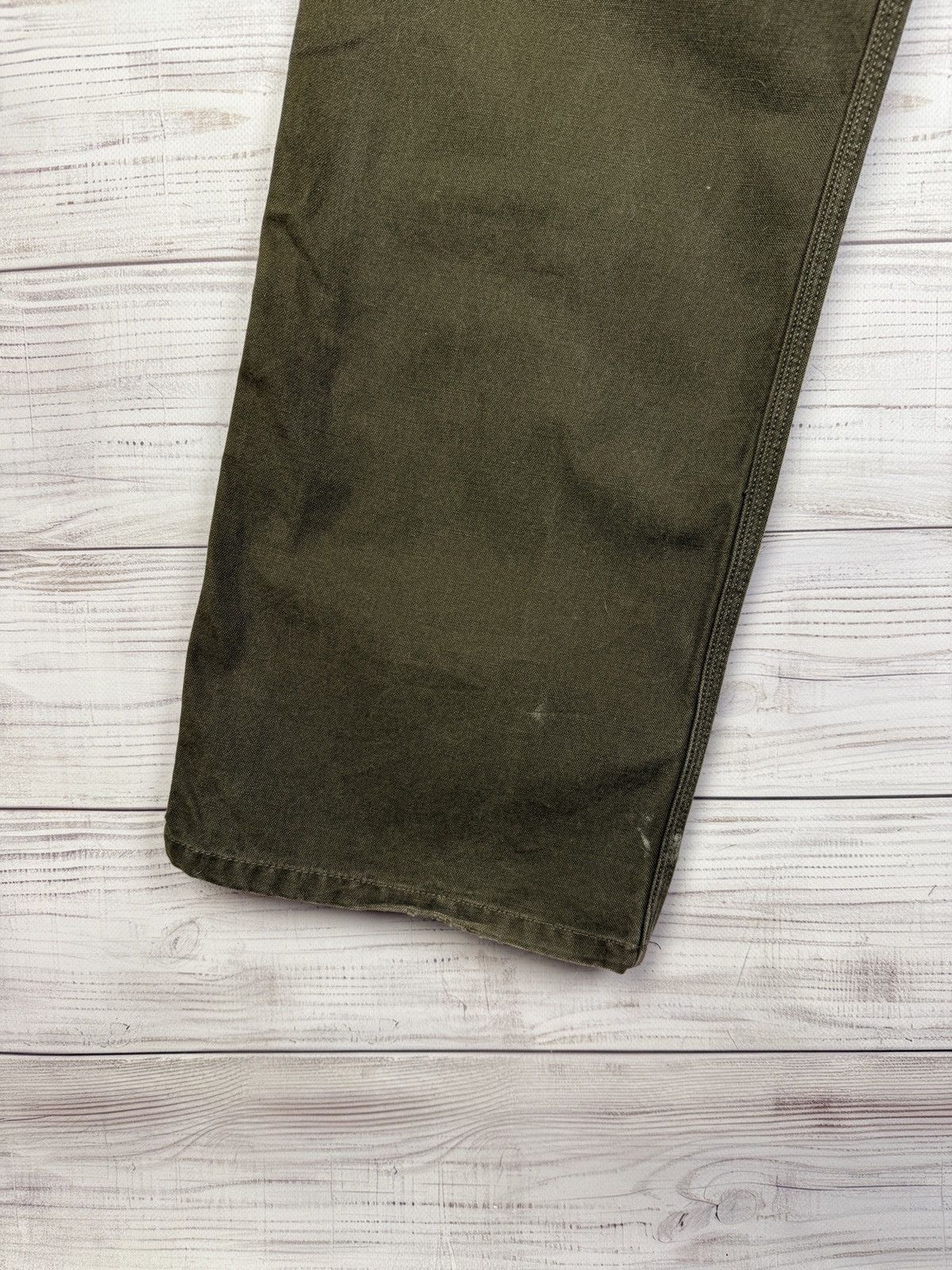 Carhartt Vintage Carhartt Cargo Work Pant Olive Size US 32 / EU 48 - 9 Thumbnail