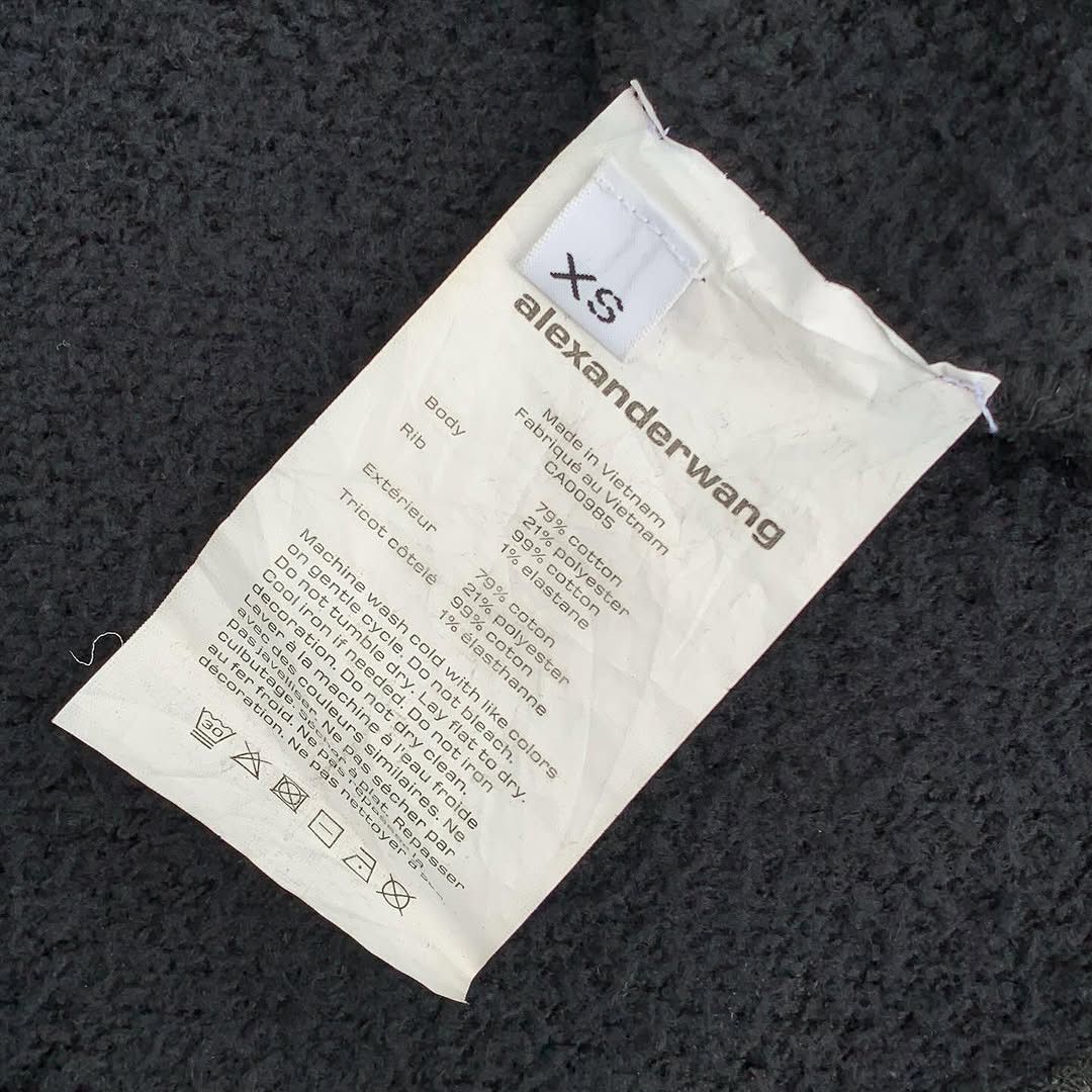 Alexander Wang Alexander Wang Graphic Print Logo Turtleneck Sweatshirt Size US XS / EU 42 / 0 - 6 Thumbnail
