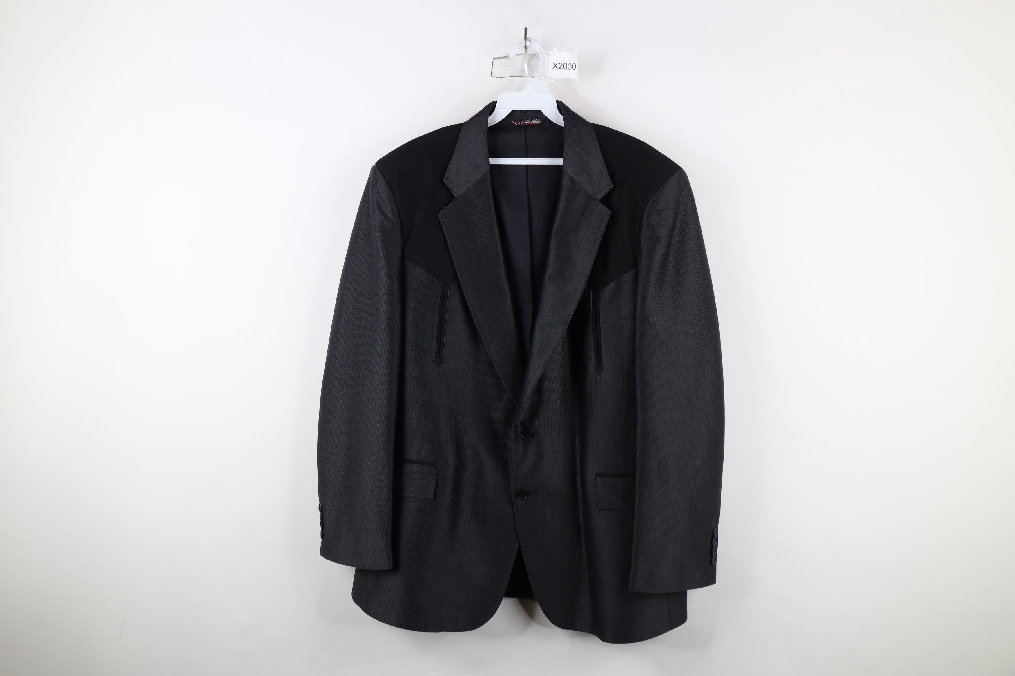 Vintage Vintage 90s Rockabilly Rodeo 2 Button Blazer Suit Jacket USA Size US XXL / EU 58 / 5 - 1 Thumbnail