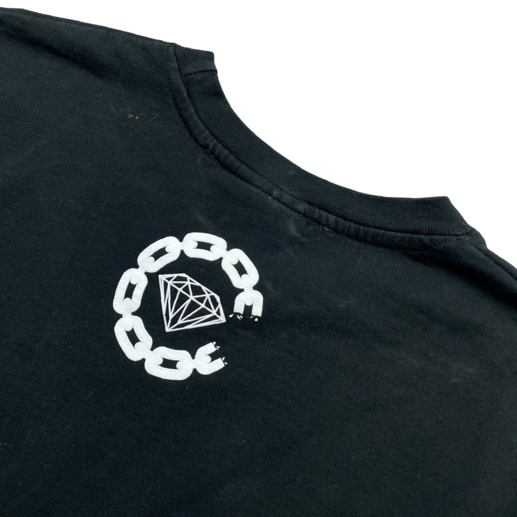 Diamond Supply Co. Diamond Supply x Crooks & Castles Sweatshirt Men's Large Black Pullover Size US L / EU 52-54 / 3 - 3 Thumbnail