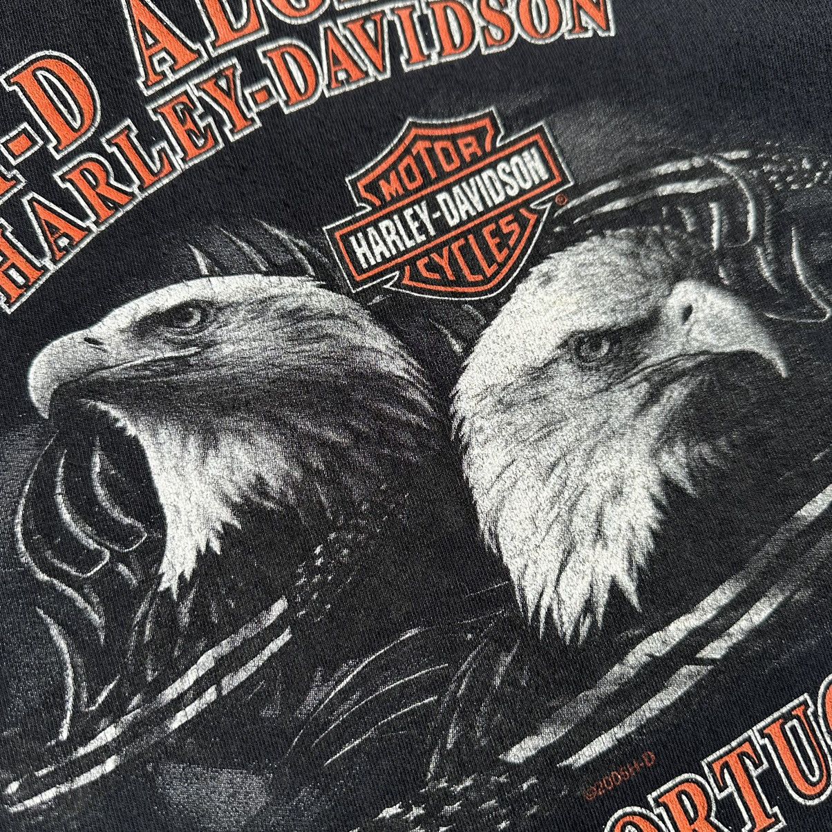 Harley Davidson × Vintage VINTAGE Y2K HARLEY DAVIDSON EAGLE TEE Size US L / EU 52-54 / 3 - 5 Thumbnail