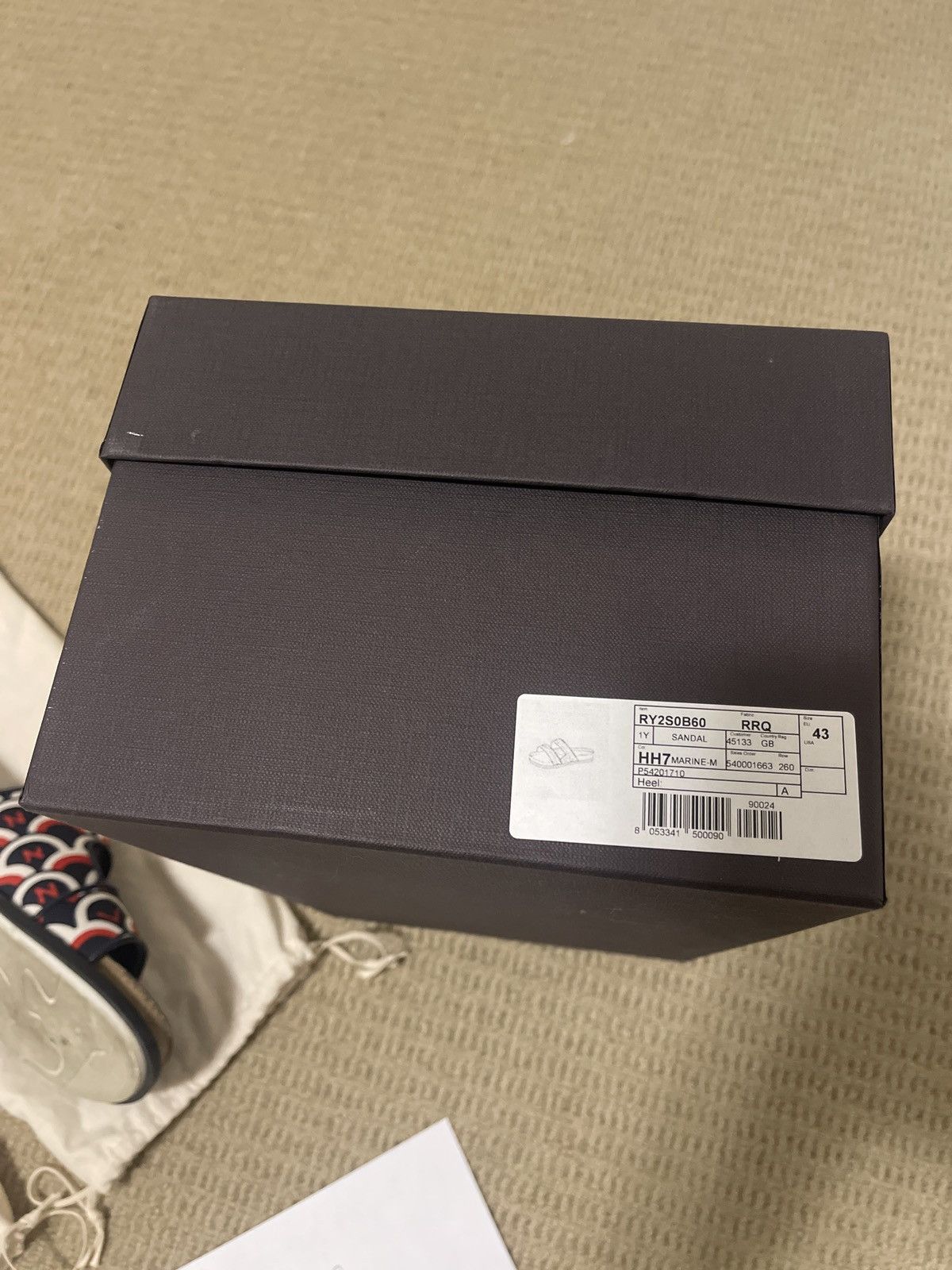 Valentino Valentino scale print slides Size US 10 / EU 43 - 5 Thumbnail