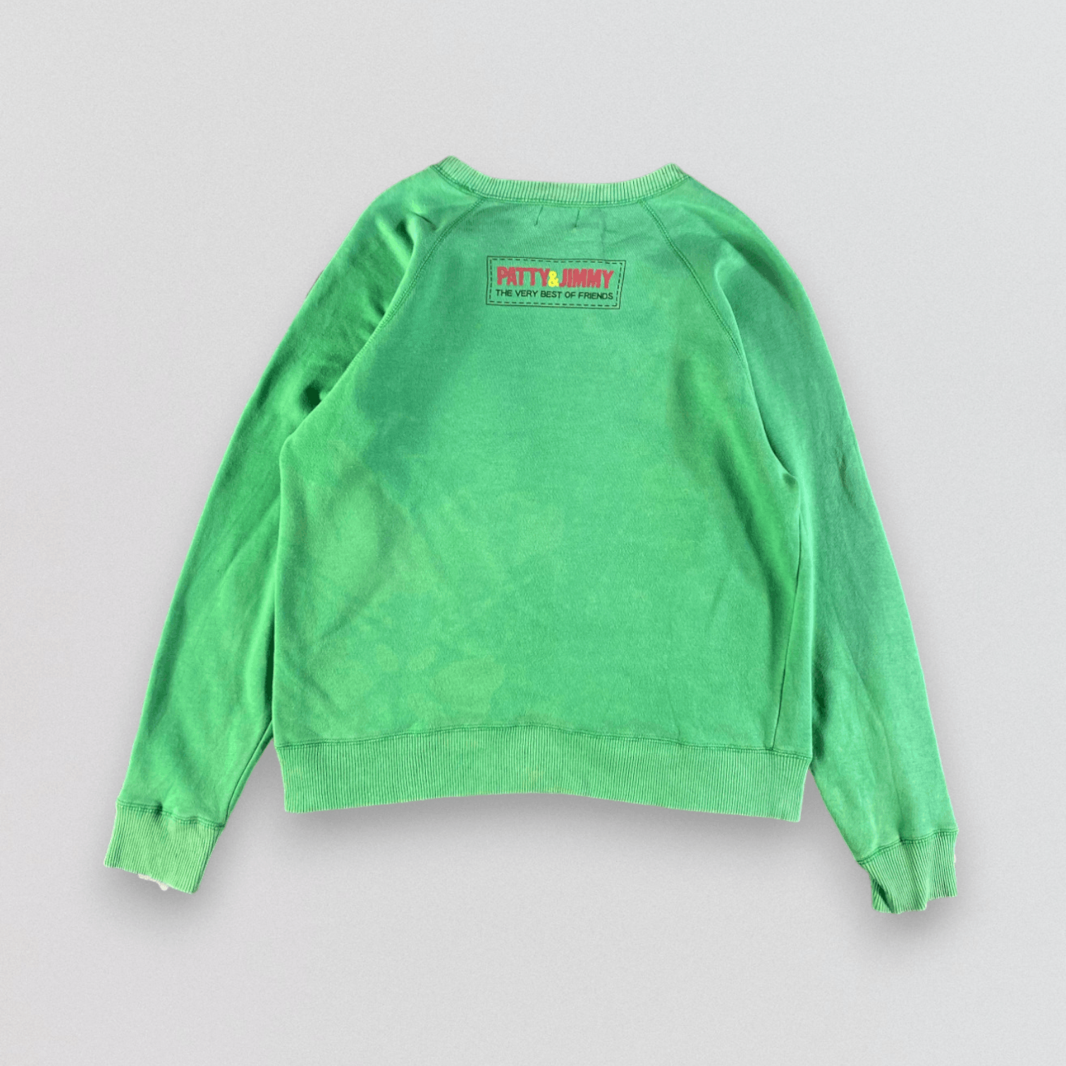Vintage Patty & Jimmy Faded Green Sweatshirt F360 Size US M / EU 48-50 / 2 - 2 Thumbnail