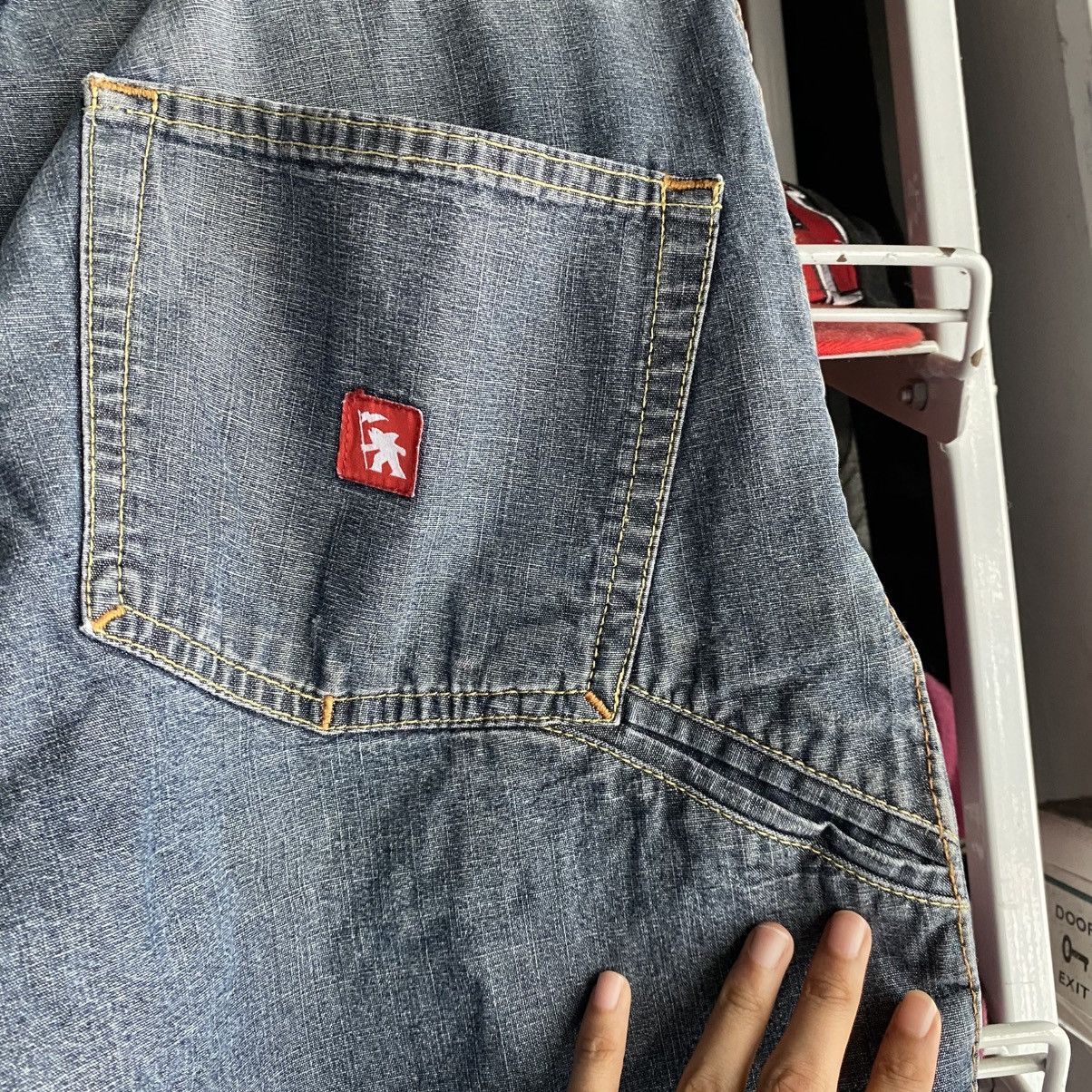 Gotcha SALES🔥Vintage Gotcha Washed Blue Loose 950 Rinse Jeans Pants Size US 36 / EU 52 - 8 Thumbnail