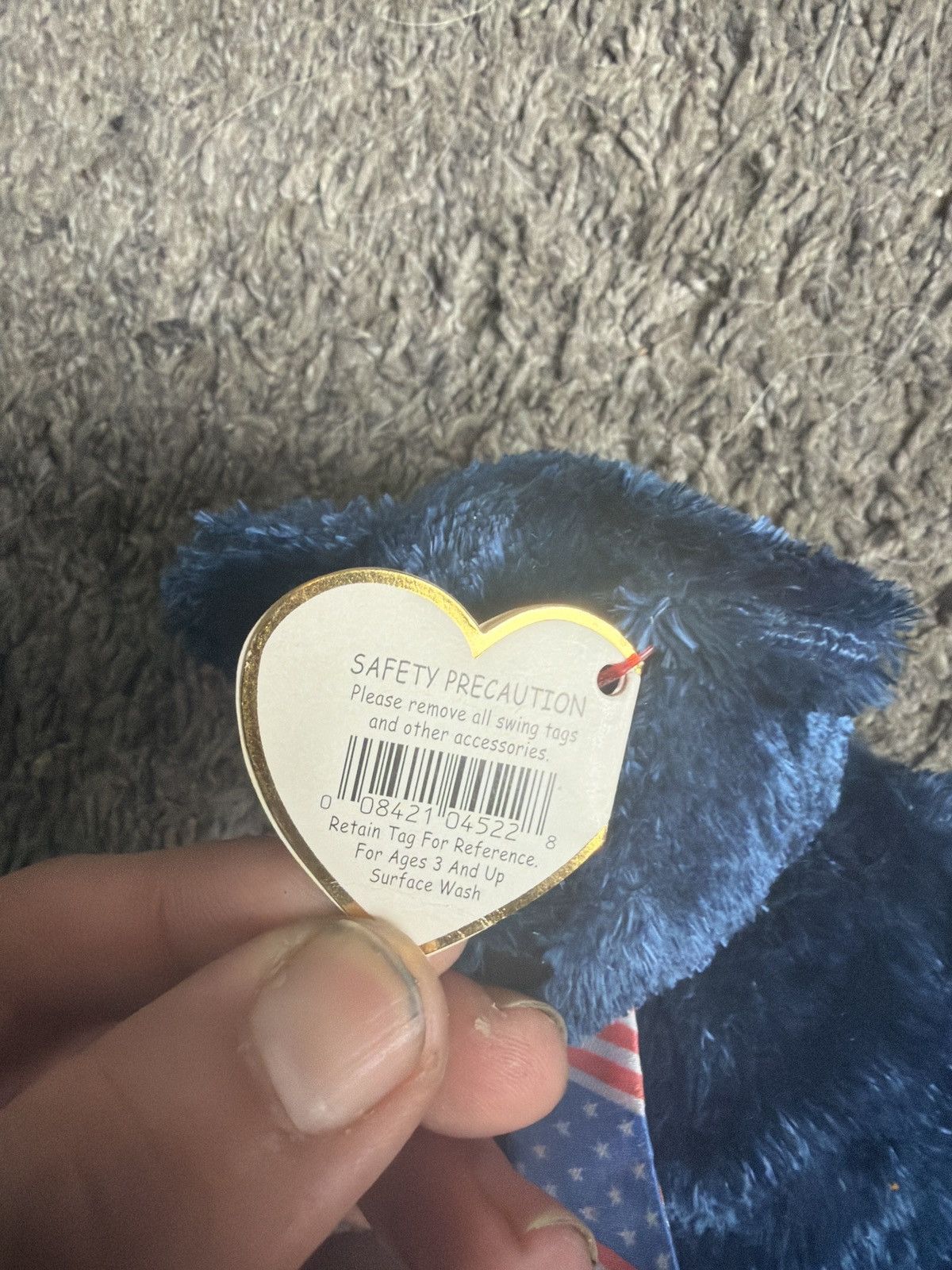 Vintage 2002 Ty Pops Beanie Baby Size ONE SIZE - 5 Thumbnail
