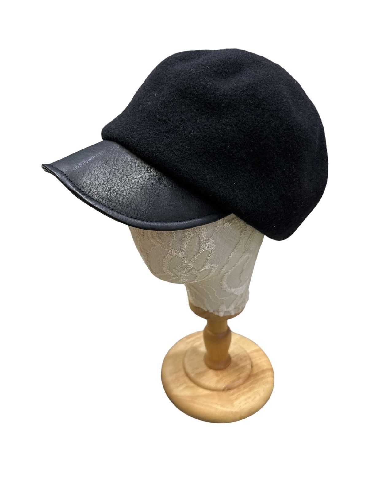 Attachment × Kazuyuki Kumagai Attachment KAZUYUKI KUMAGAI ATTACHMENT WOOL NEWSBOY CAP HAT Size ONE SIZE - 2 Thumbnail