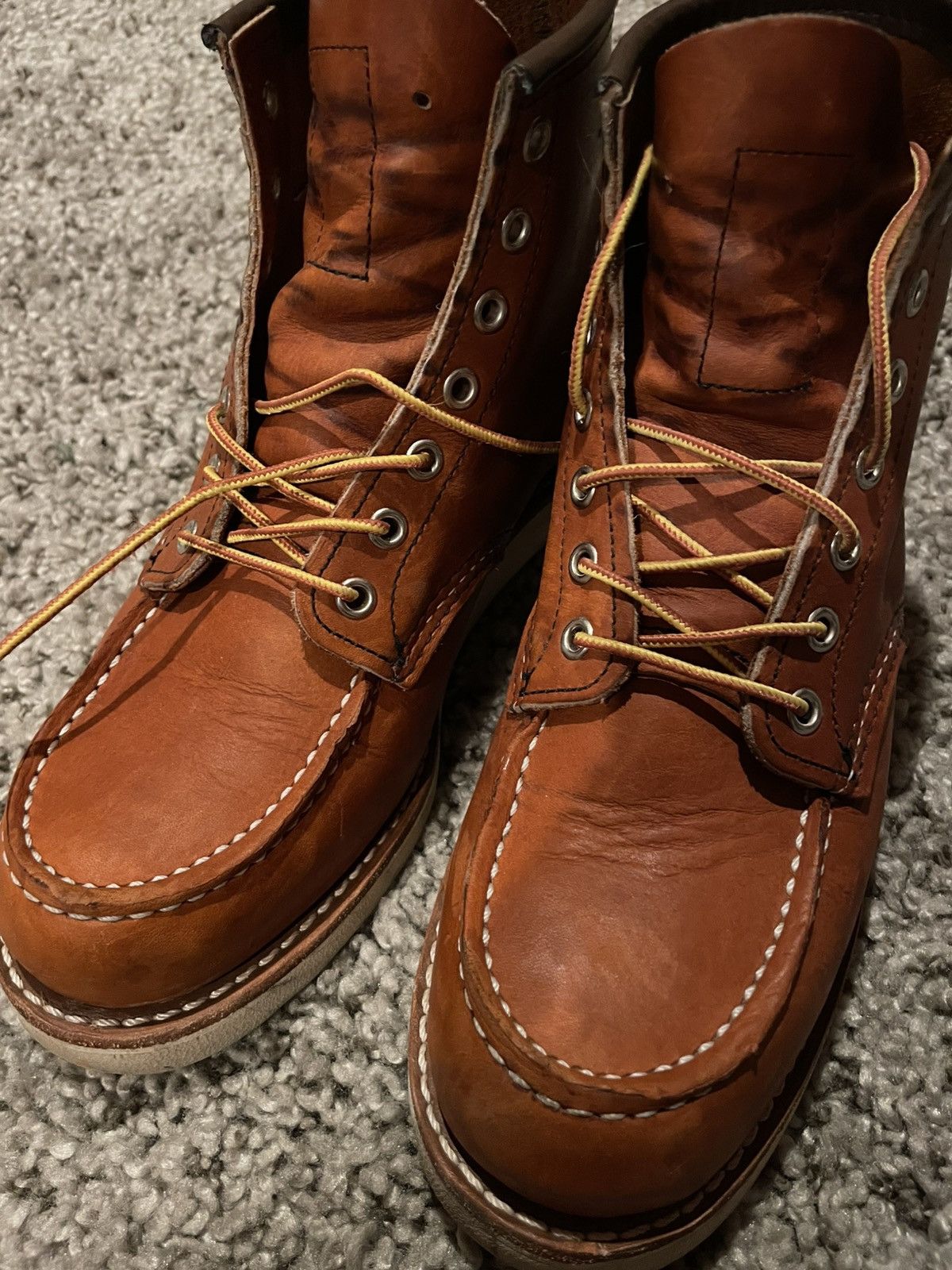 Red Wing Red Wing 6 Inch Moc in Oro Leather Size US 7.5 / EU 40-41 - 6 Thumbnail