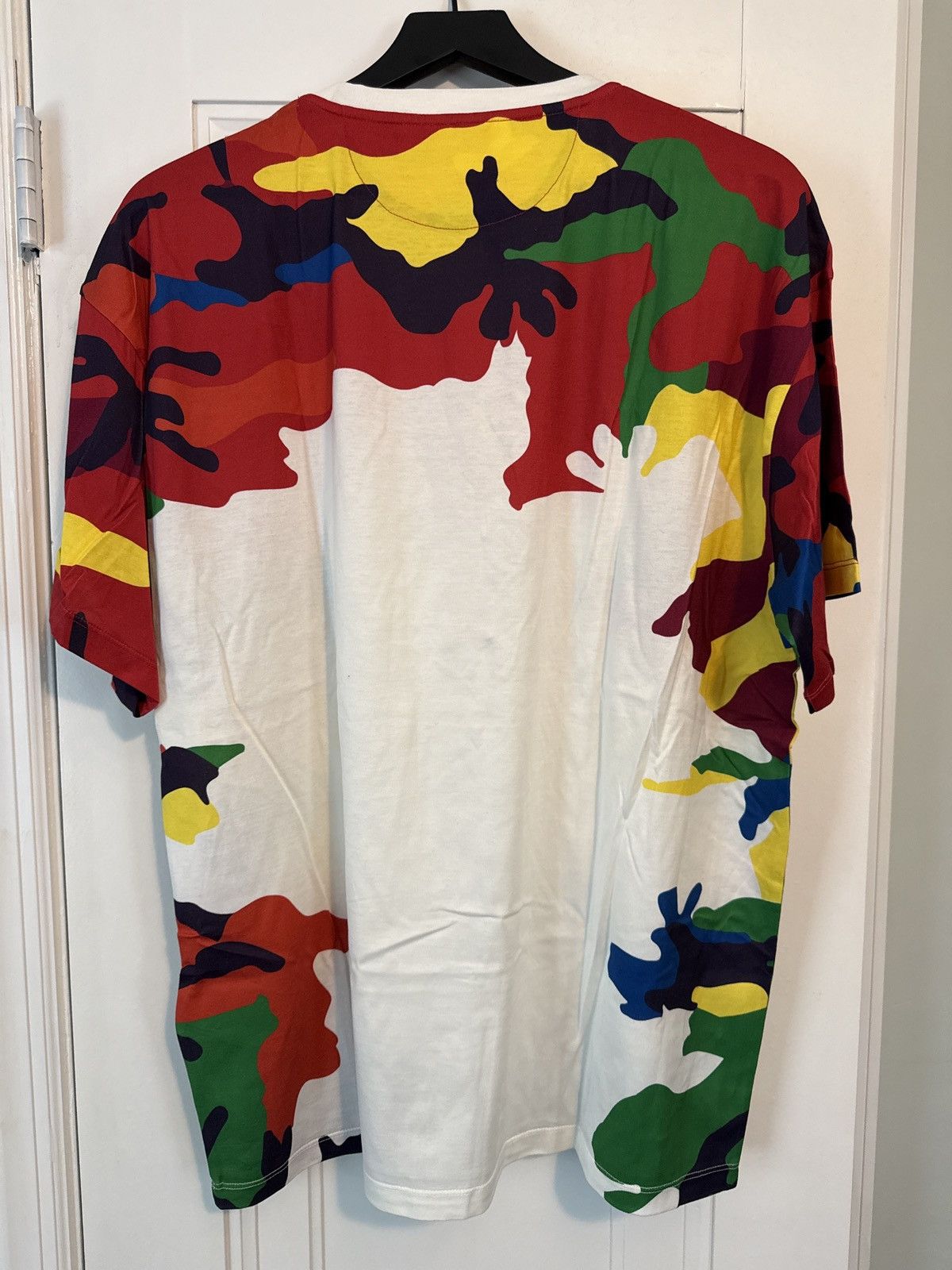 Valentino Valentino multi color camouflage cotton tsbirt Size US M / EU 48-50 / 2 - 2 Thumbnail
