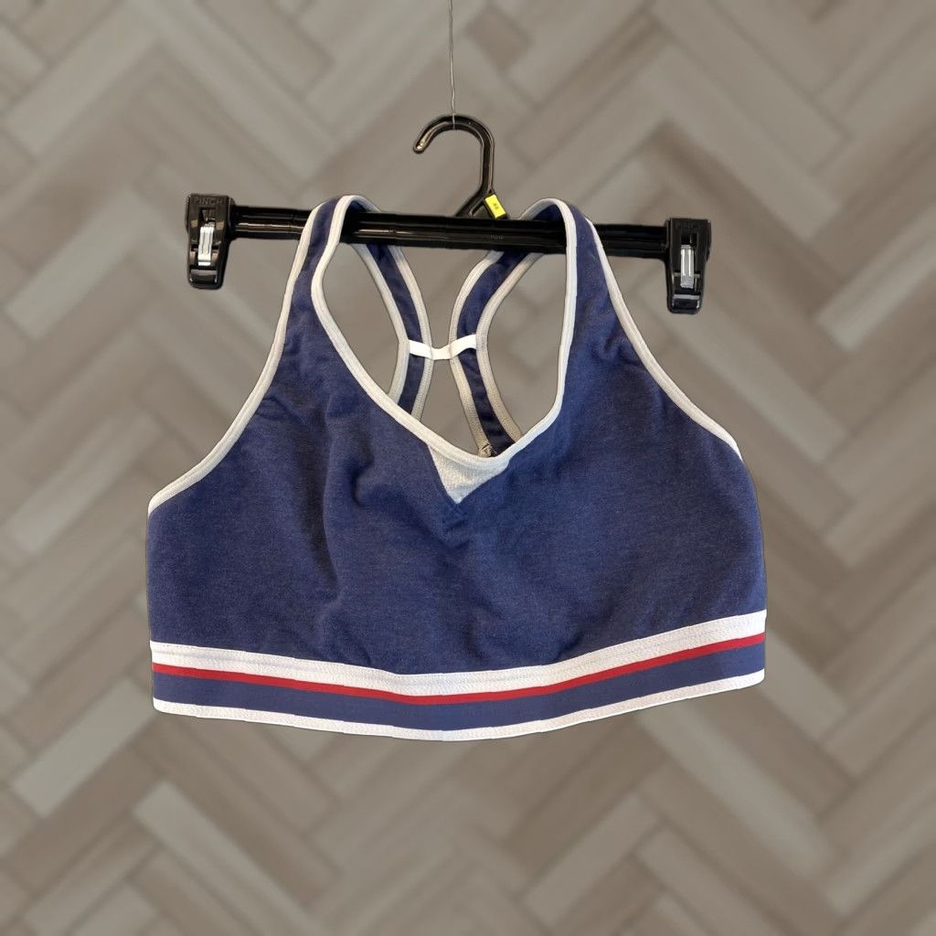 Champion Champion Women's Red White Blue Logo Sports Bra Size XL / 78-71 Size ONE SIZE - 1 Thumbnail