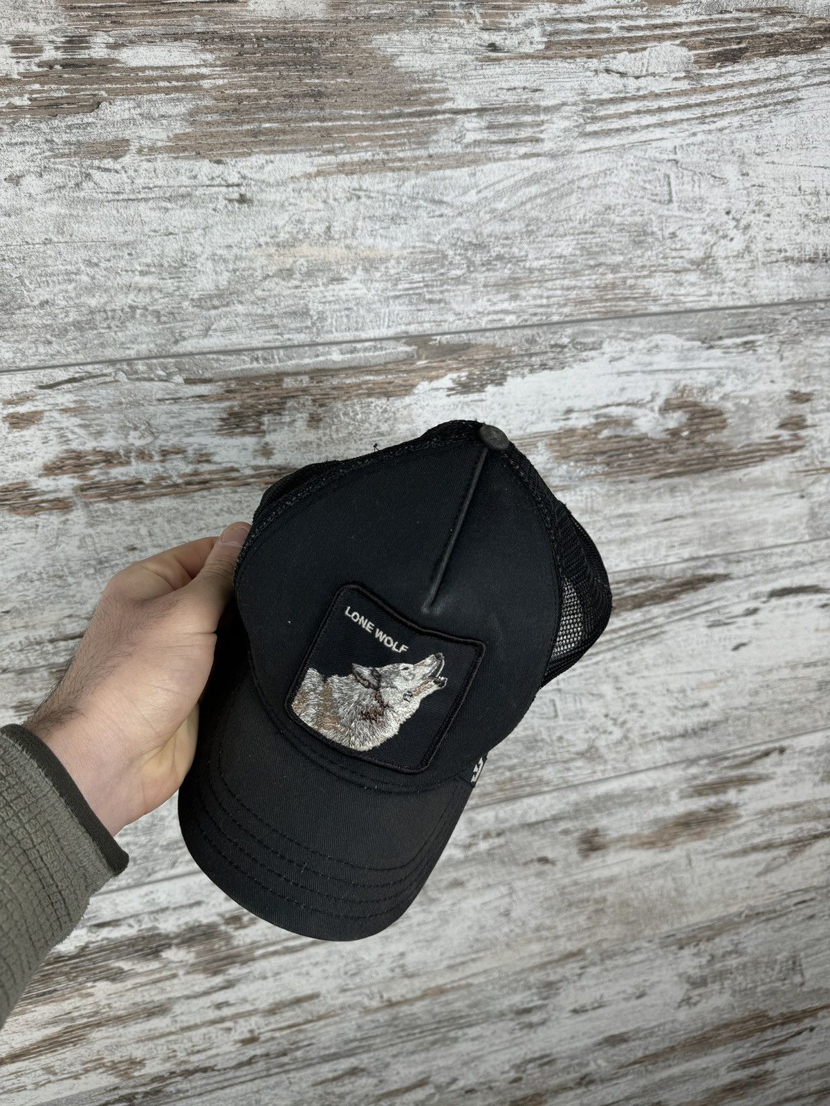 Goorin Bros. × Vintage Mens Goorin Bros The Lone Wolf cap hats Size ONE SIZE - 8 Thumbnail