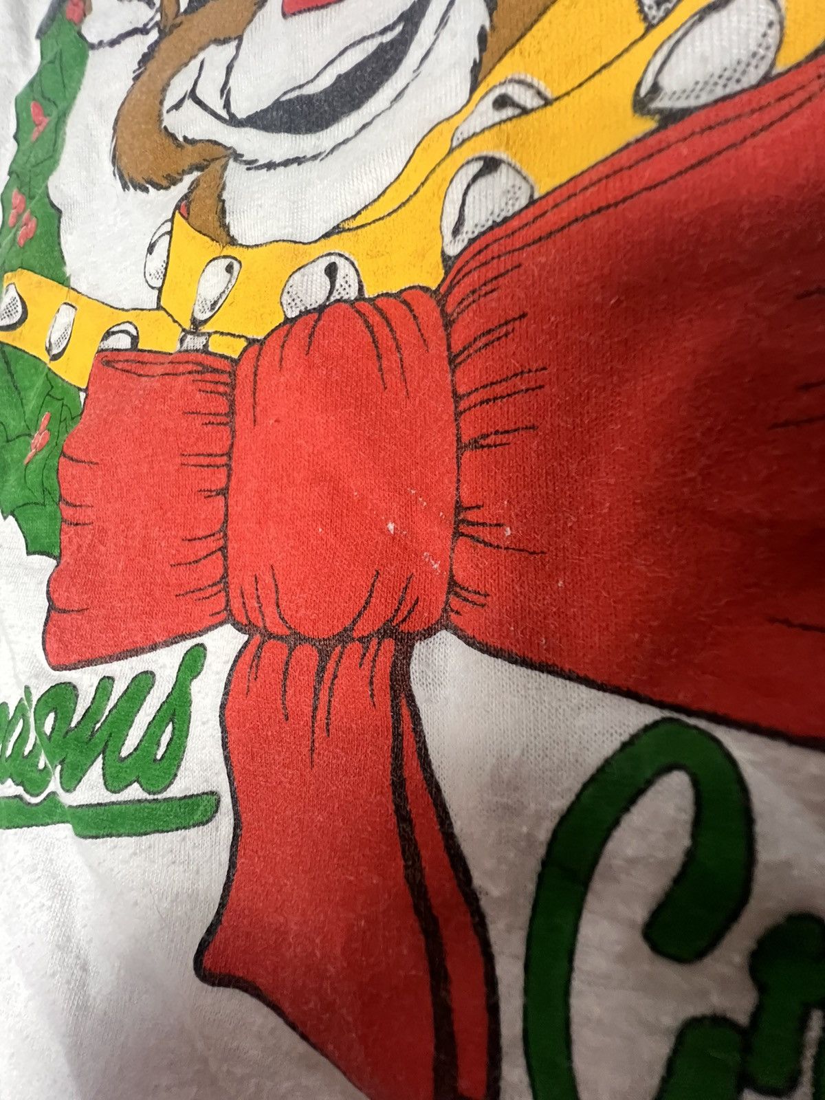 Other Seasons Greetings 1987 Screen Stars Vintage Rudolph Shirt Size L / US 10 / IT 46 - 4 Thumbnail