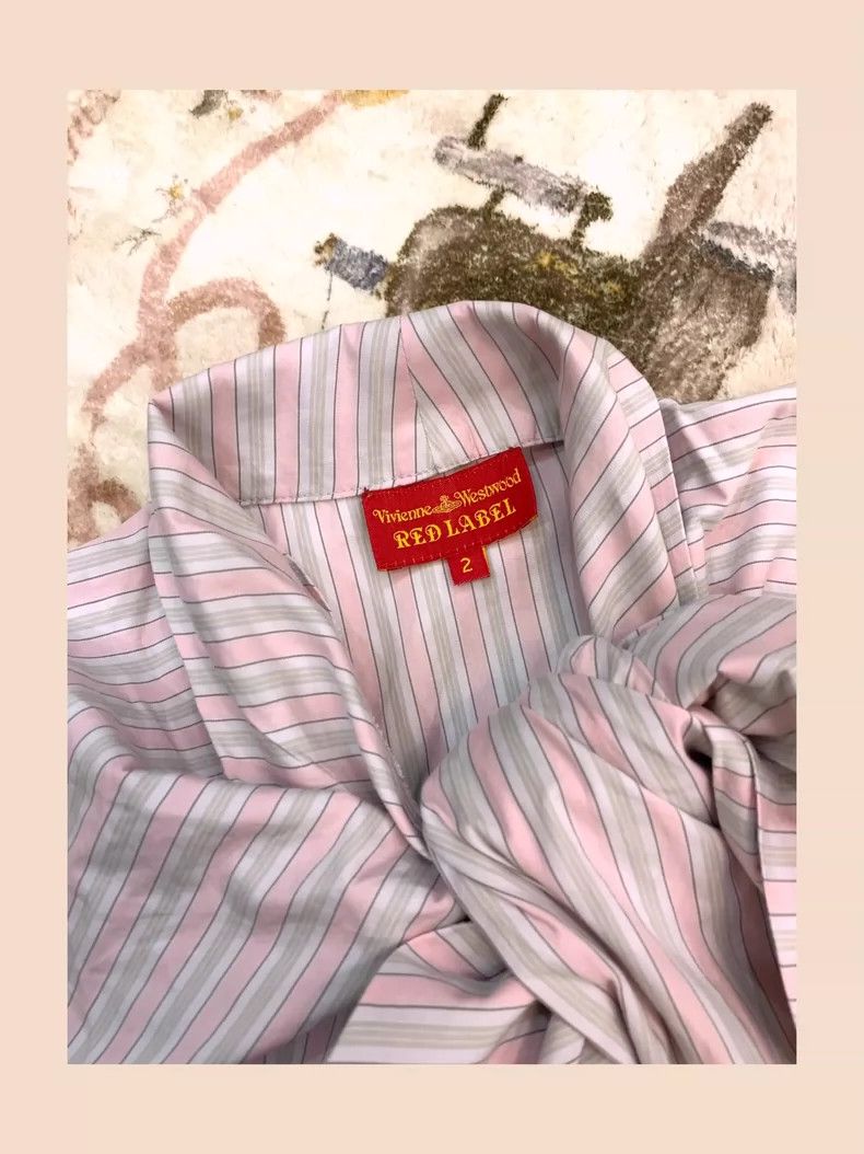 Vivienne Westwood Vivienne Westwood size3 Striped shirt Size M / US 6-8 / IT 42-44 - 4 Thumbnail
