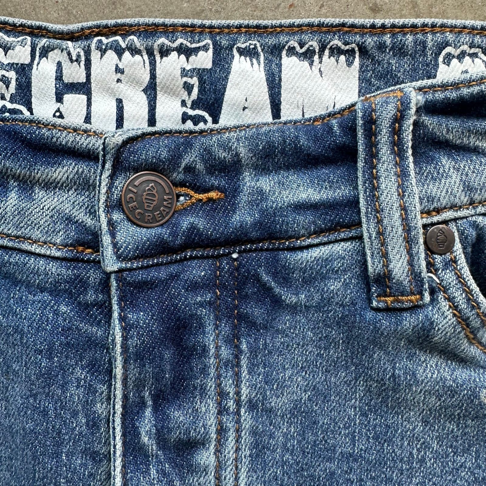 Icecream Infamous Ice Cream Jeans 32x32 Size US 32 / EU 48 - 3 Thumbnail