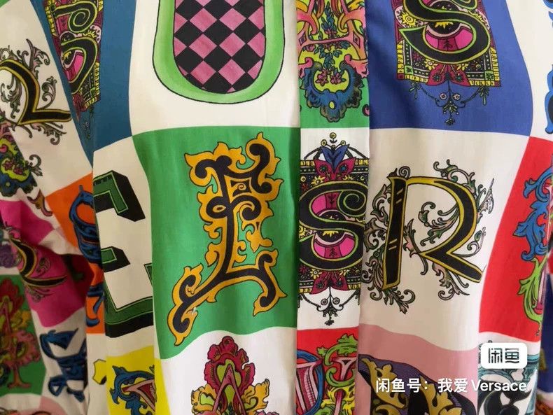 Versace Versace Shirt dress Size L / US 10 / IT 46 - 3 Thumbnail