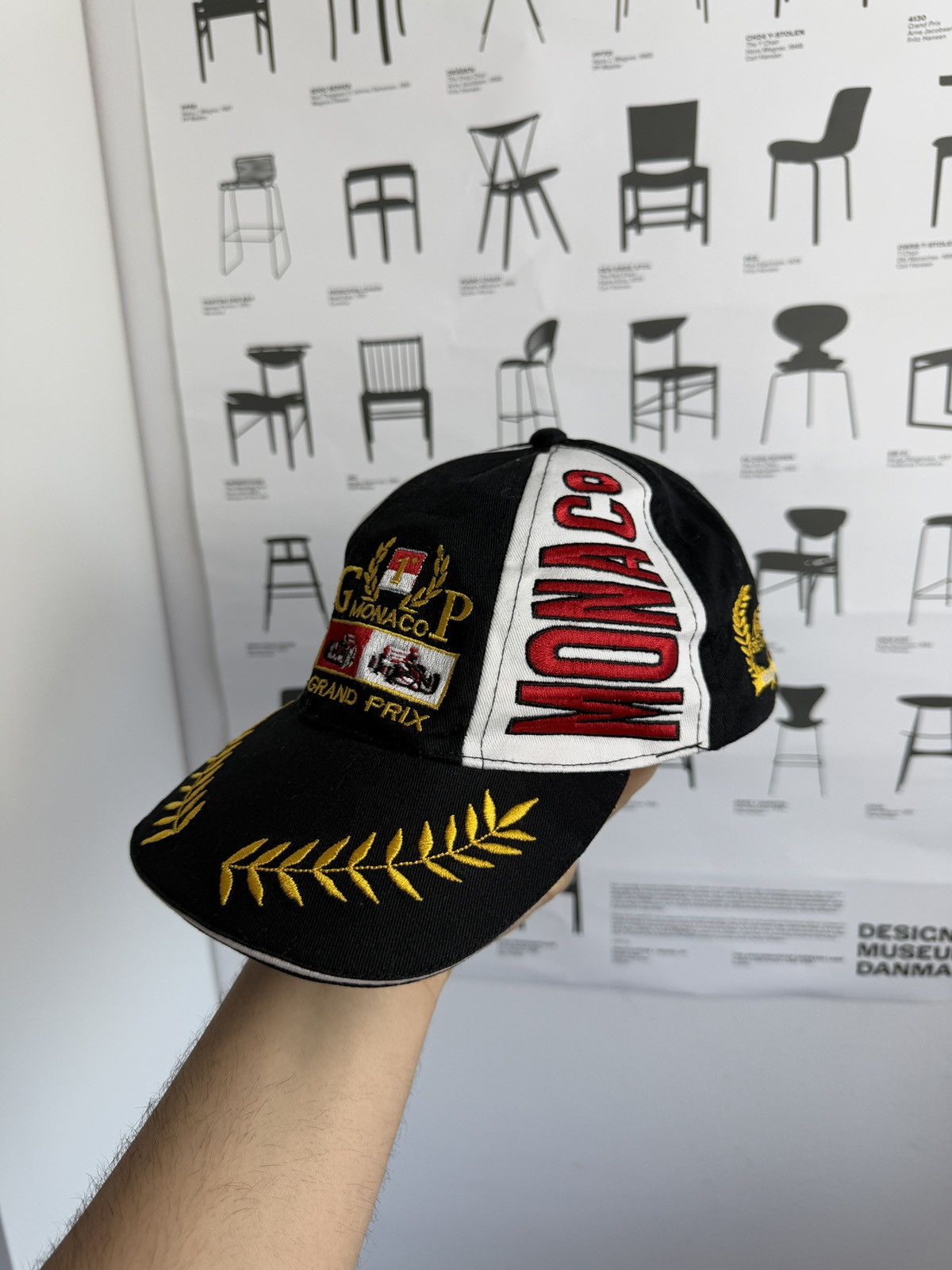 Formula 1 × Vintage Vintage 90s Monaco grand prix formula 1 cap hat ferrari y2k Size ONE SIZE - 3 Thumbnail
