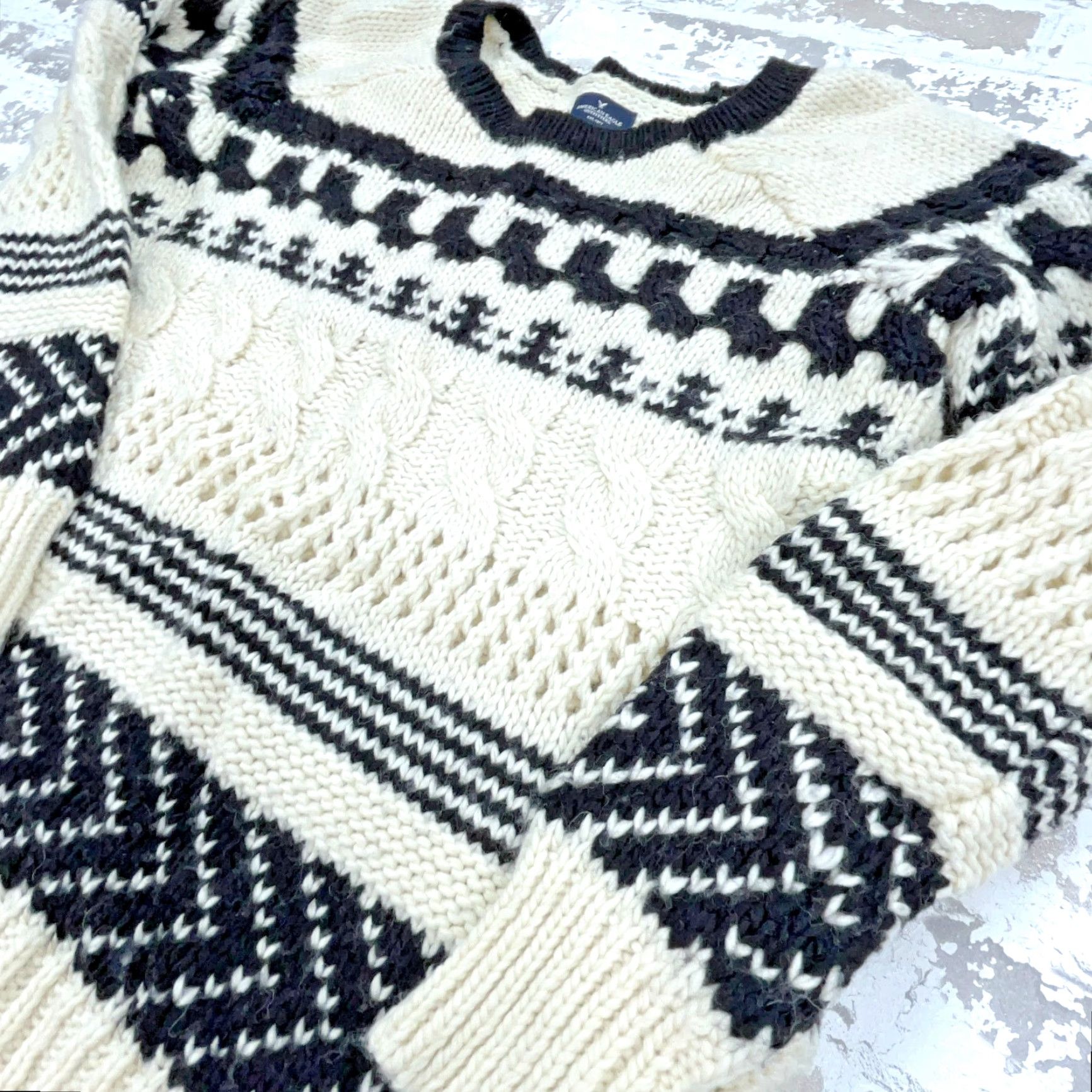 American Eagle Outfitters VINTAGE American Eagle Outfitters Sweater Shirt? Size M / US 6-8 / IT 42-44 - 4 Thumbnail