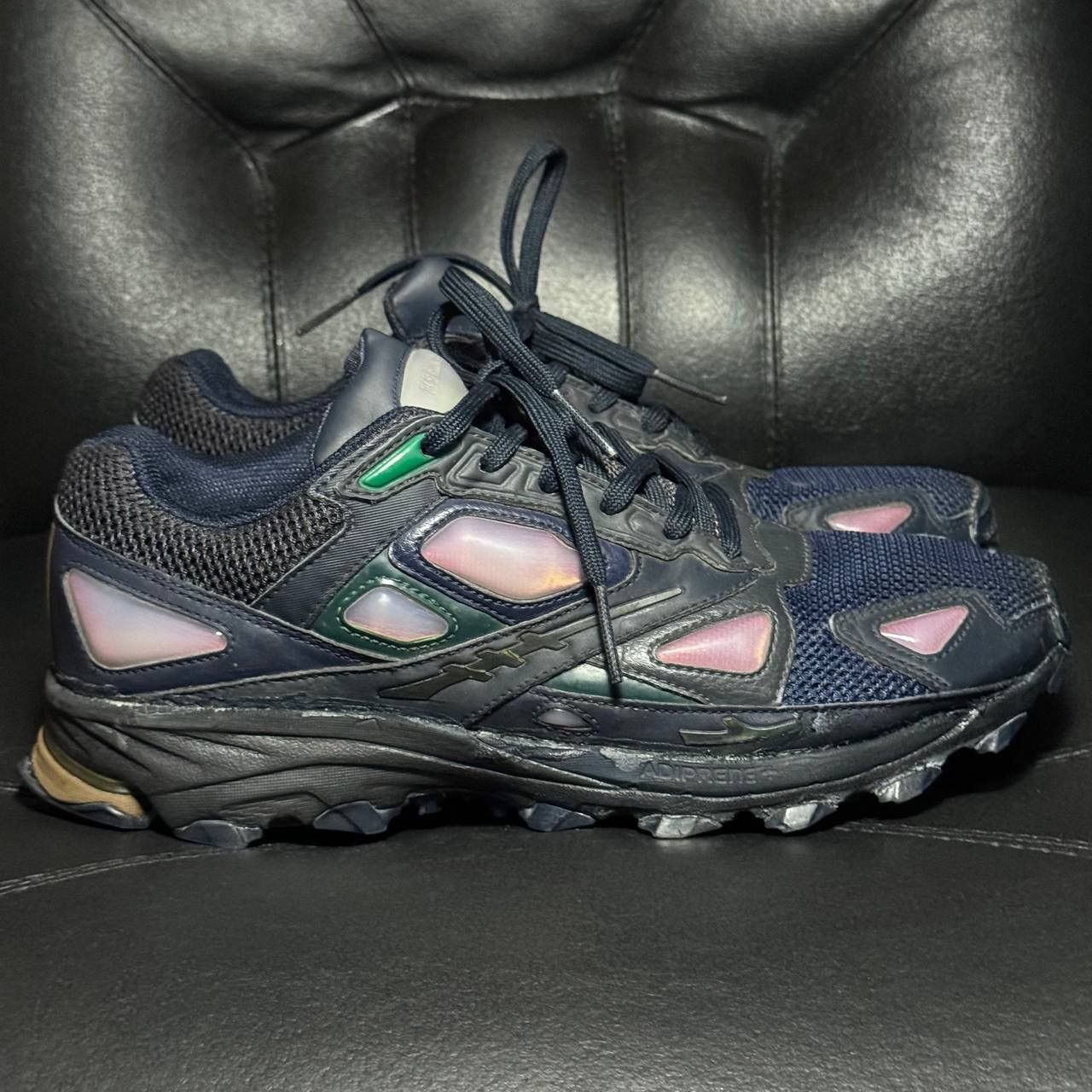 Adidas × Raf Simons 8us Adidas Raf Simons Response blue sneakers Size US 8 / EU 41 - 1 Thumbnail