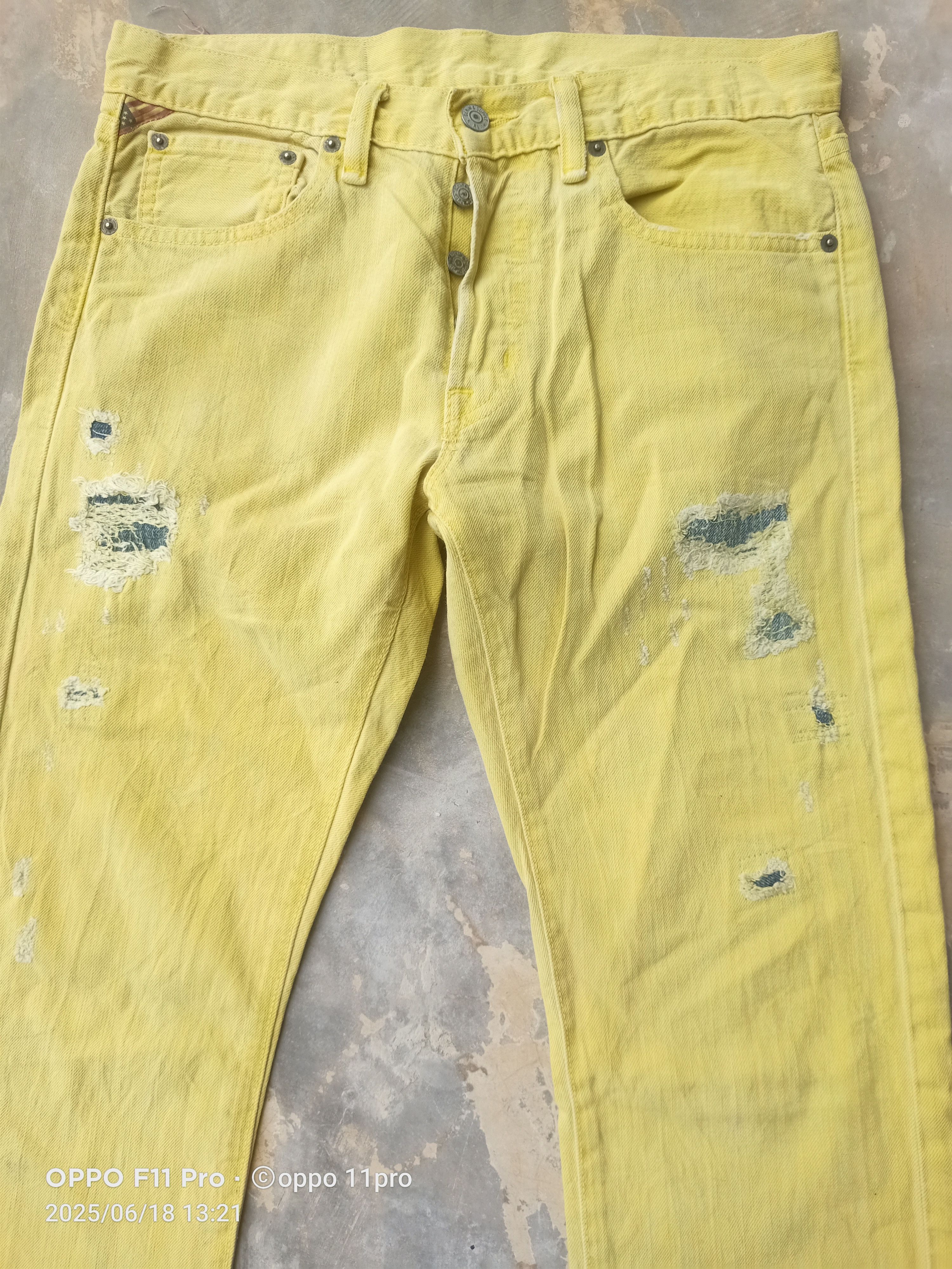 Polo Ralph Lauren × RRL Ralph Lauren Polo Ralph Lauren Denim Surpply Slim Men Cotton Size US 32 / EU 48 - 7 Thumbnail