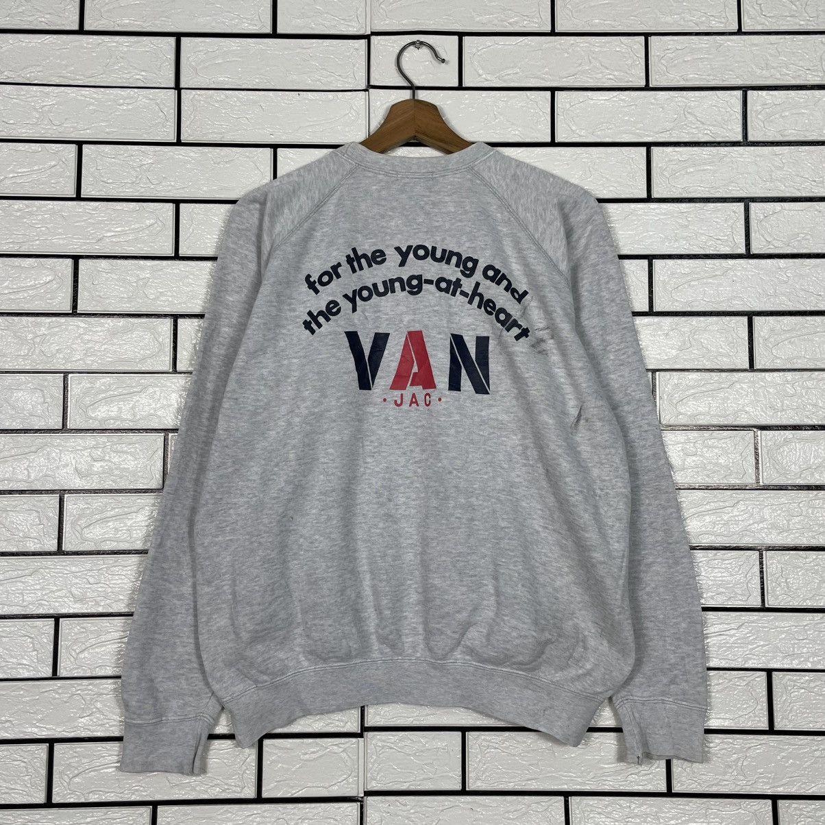 Japanese Brand Japanese Brand Van Big Logo Sweatshirt Size US S / EU 44-46 / 1 - 7 Thumbnail