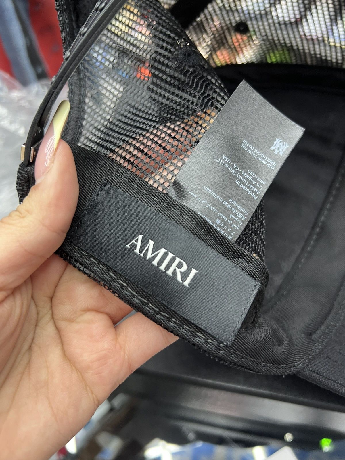 Amiri Amiri Hollywood Trucker Hat Size ONE SIZE - 10 Thumbnail