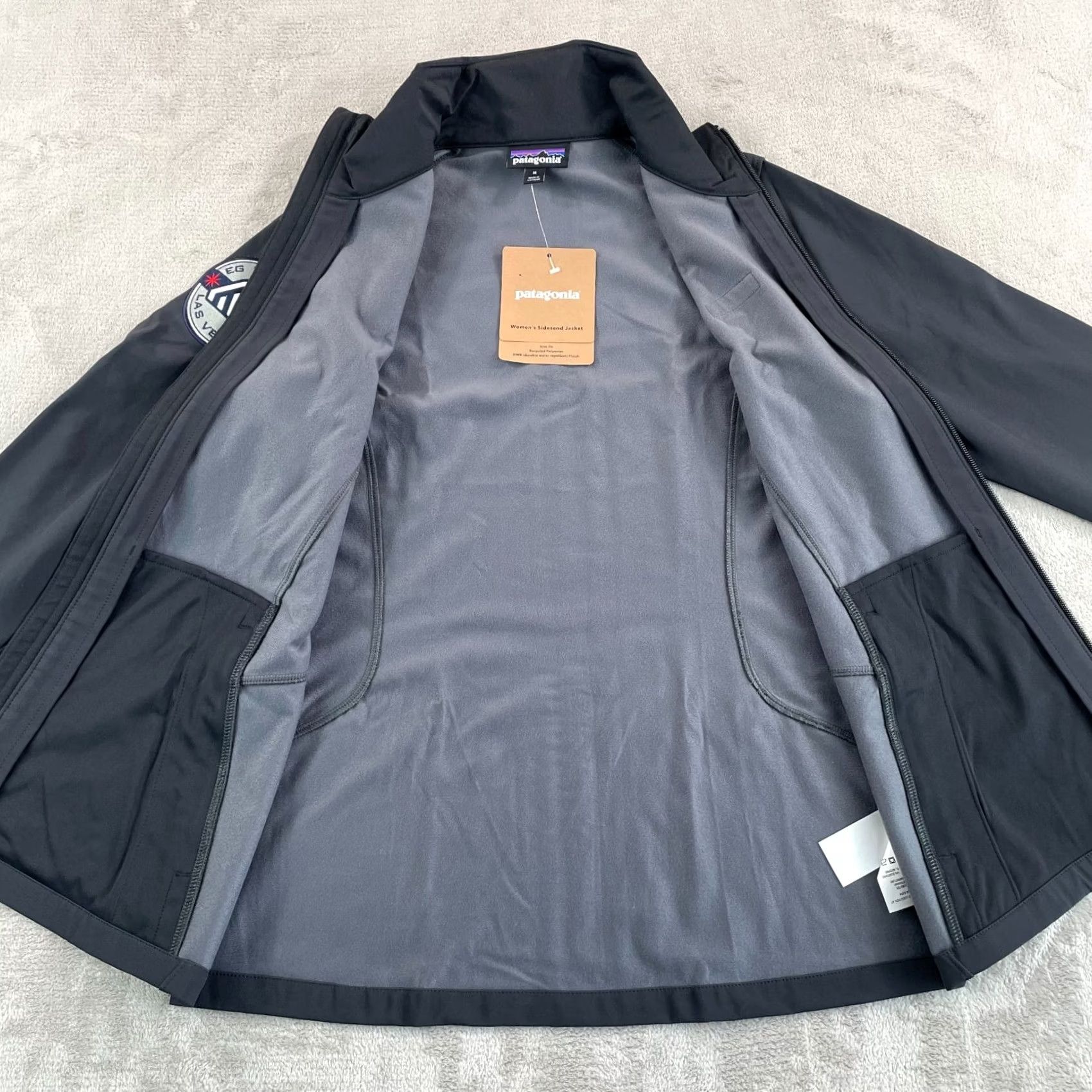 Patagonia Patagonia Sidesend Jacket Women Medium Black DWR Logo Gorpcore NWT Size M / US 6-8 / IT 42-44 - 5 Thumbnail